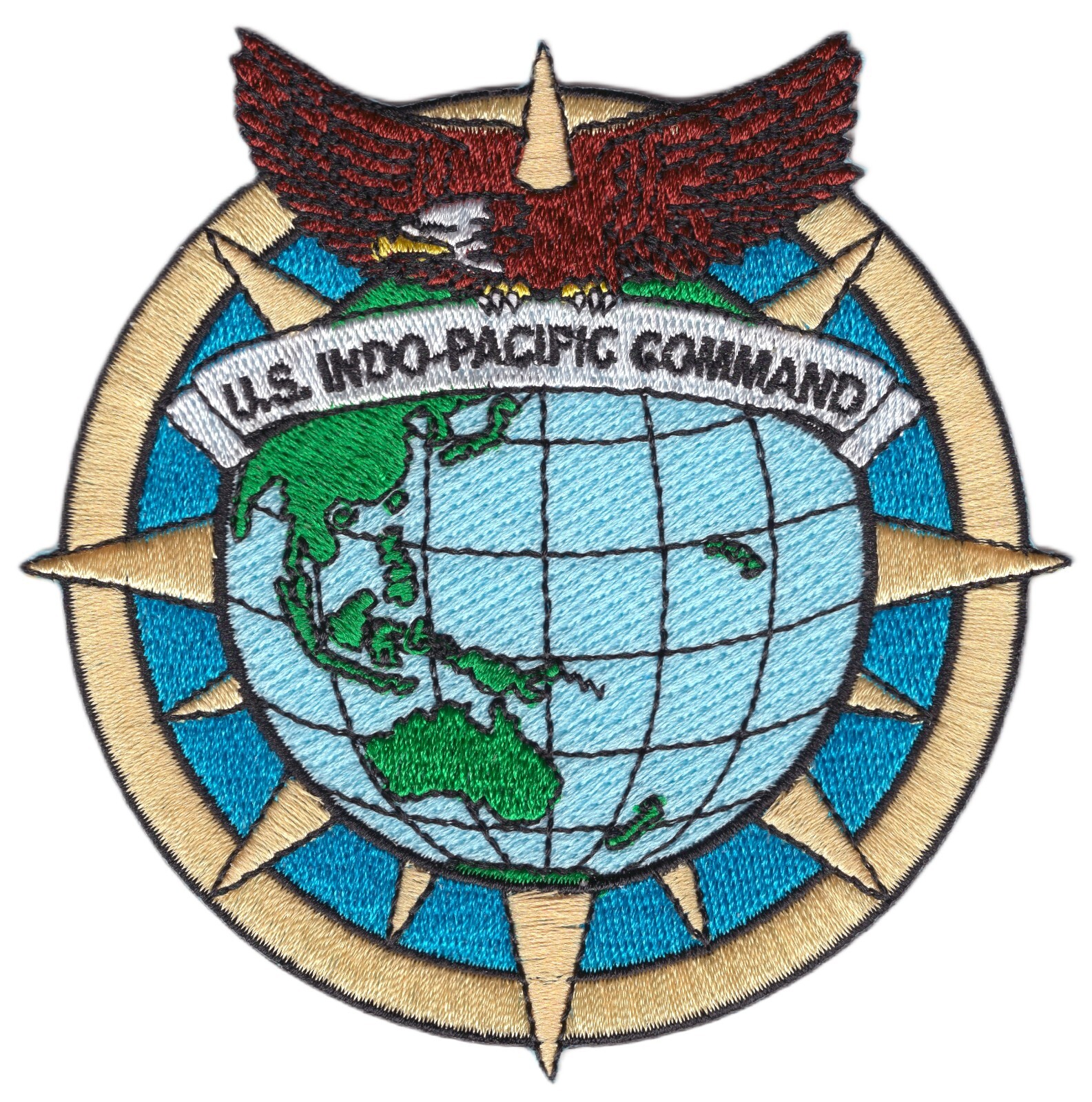 U.S. Indo-Pacific Command Embroidered Patch