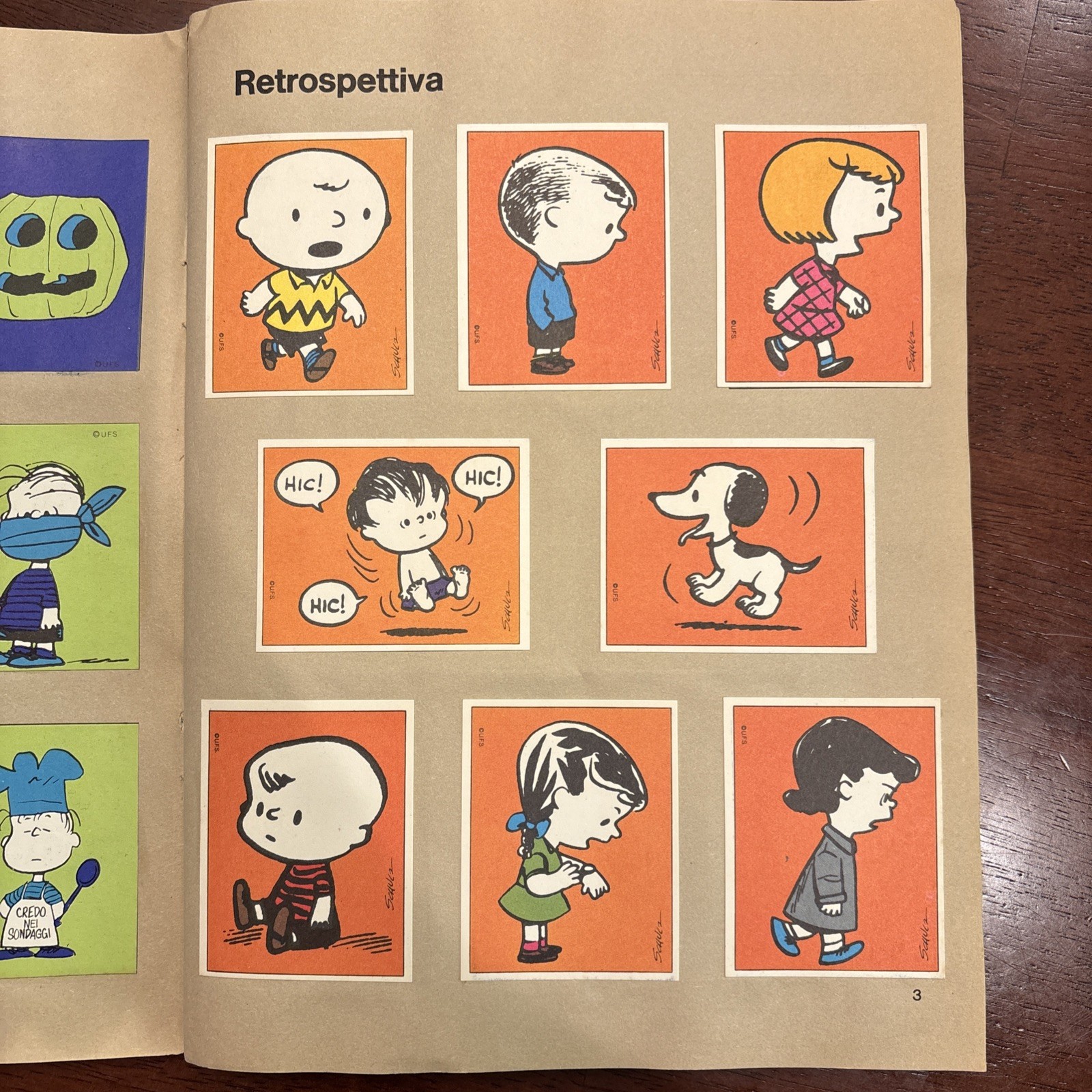 L’album Delle Figurine Linus Nearly Full Album Over 300 Peanuts Snoopy