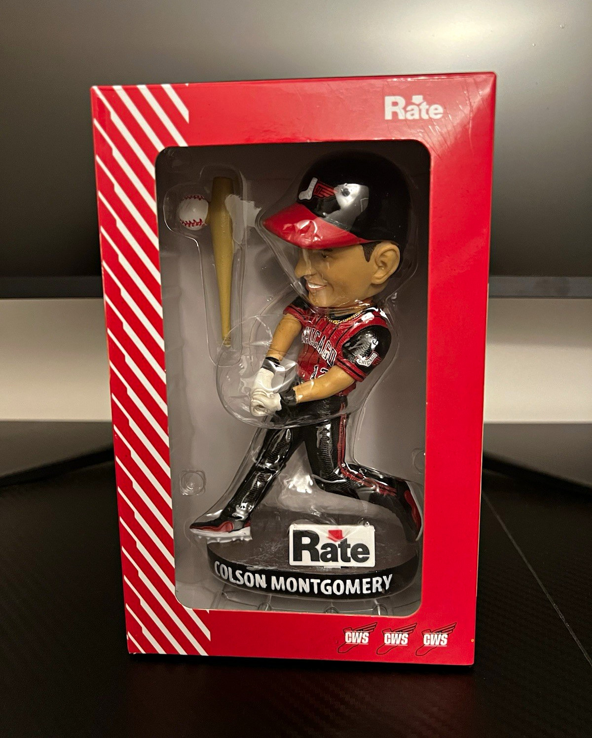 Colson Montgomery #12 Bobblehead Chicago White Sox - City Edition Jersey