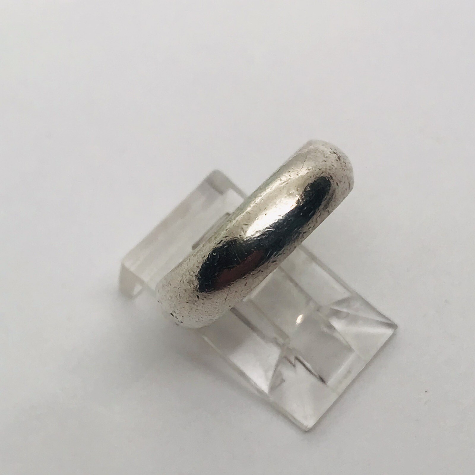 SIZE 6 6g 925 STERLING SILVER CLASSIC BAND JEWELRY RING GOOD QUALITY