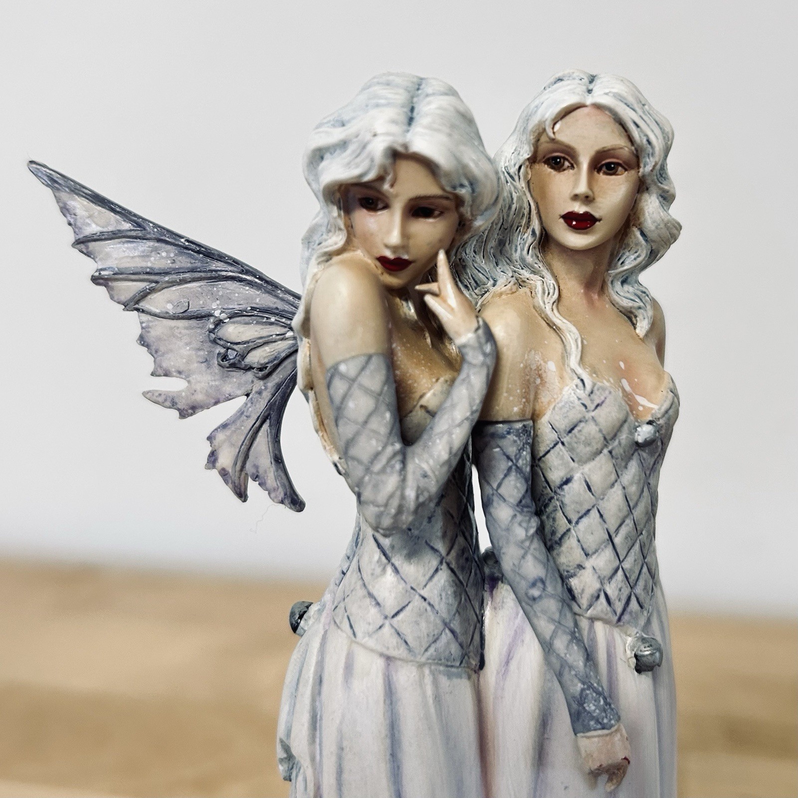 Fairy Site Figurine SISTERS LOVE Selina Fenech SF32069 Whimsigoth Fantasy NIB