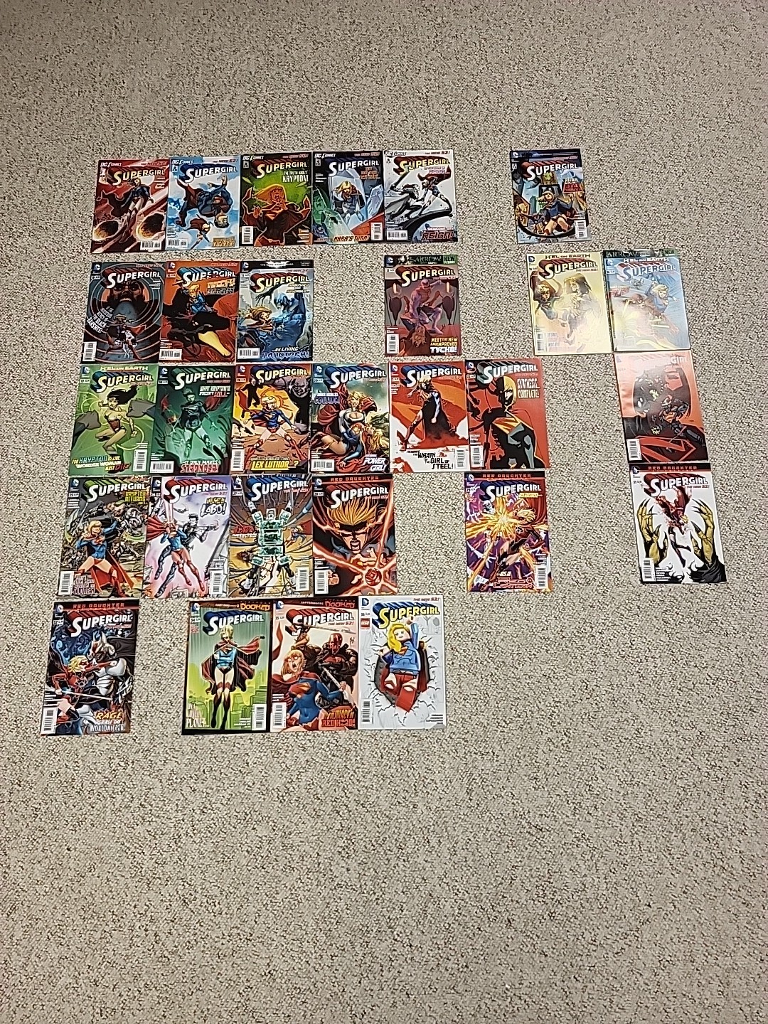 Supergirl (2011) #1-5, 7, 9-11, 13, 15-22, 24-28, 29, 31, 32, 34-36 DC New 52. Supergirl (2011) #1-5, 7, 9-11, 13, 15-22, 24-28, 29, 31, 32, 34-36 DC New 52.