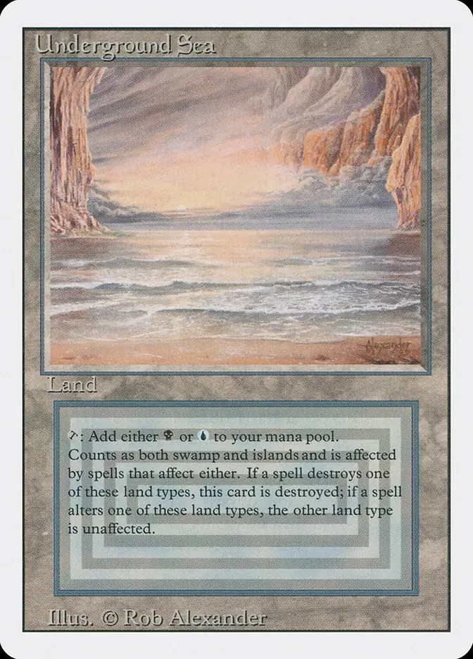 Underground Sea  Revised Edition - Nonfoil Playtest