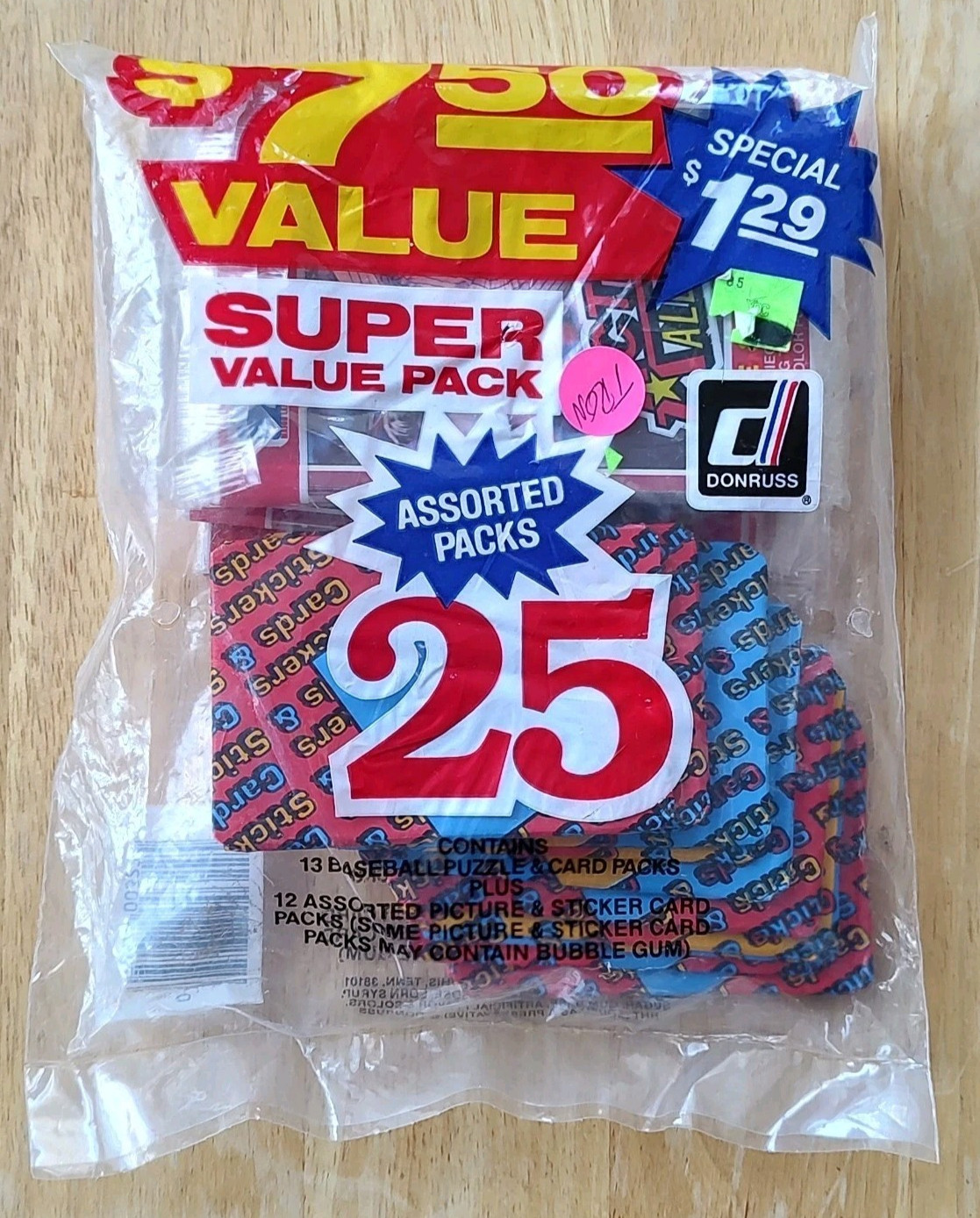 TRON NOS DONRUSS SEALED BASEBALL ALLSTARS TED WILLIAMS COMIC CON RARE DISNEY