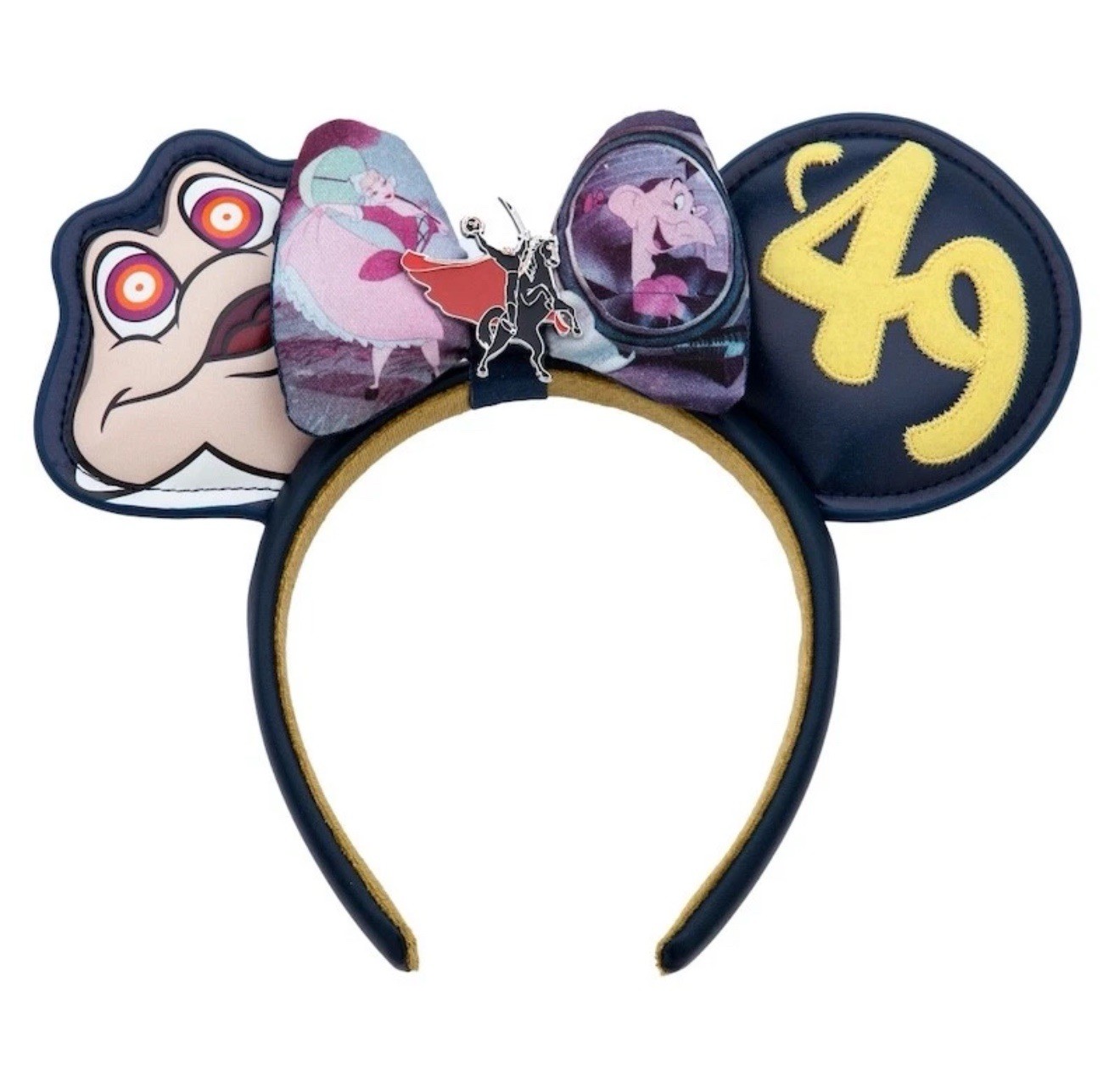 DISNEY EARS HEADBAND MR.TOAD & ICHABOD 75th ANNIVERSARY EXCLUSIVE D23 EXPO NEW