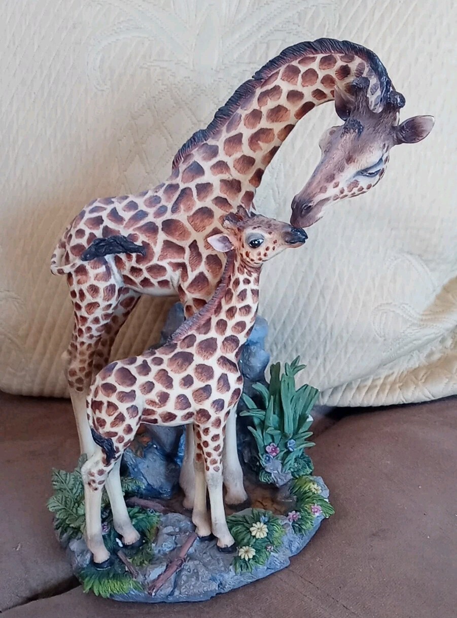 Rare Lenox Mother's Pride and Joy Giraffe Mom & Baby 2003 No Box SEE DESCRIPTION