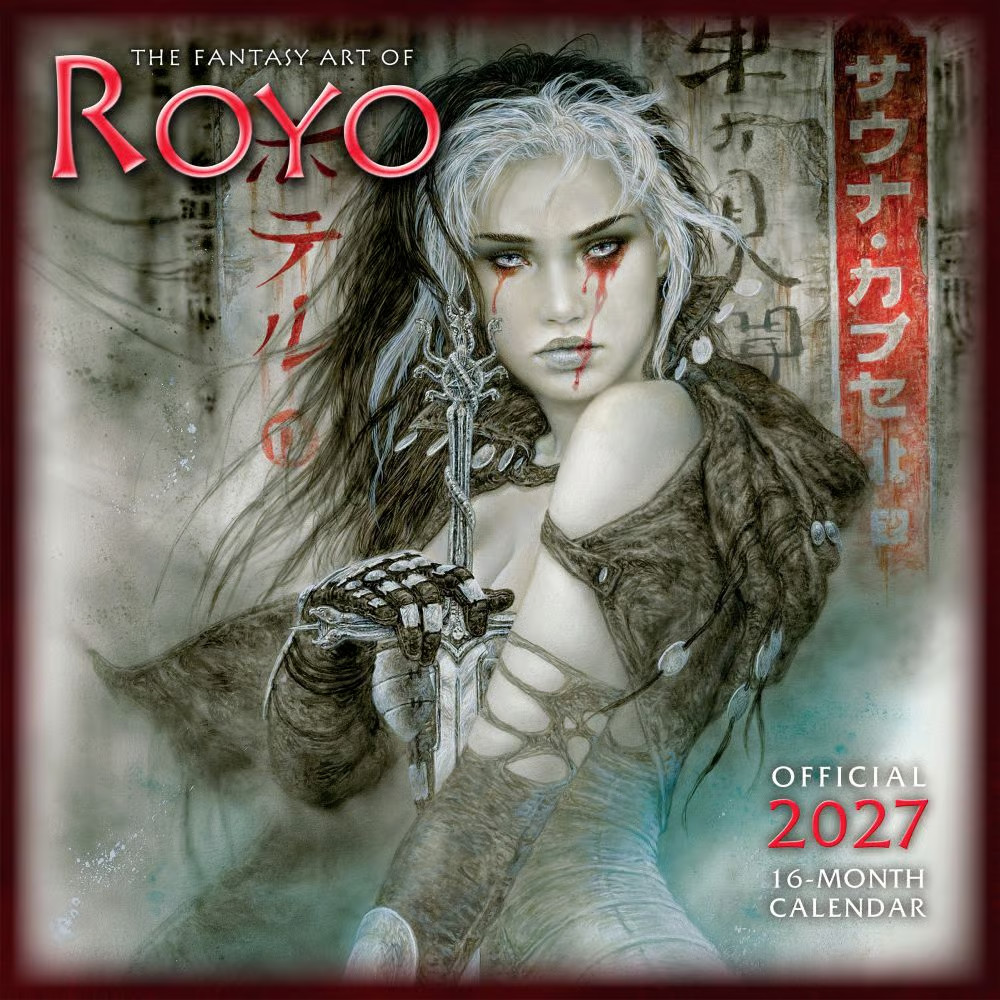 Sellers Publishing,  The Fantasy Art of Royo 2027 Wall Calendar by Luis Royo