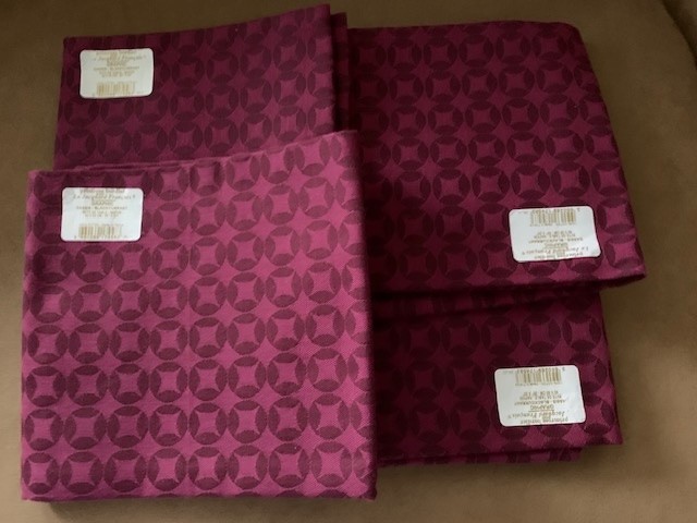 Jacquard Francais set of 4 \