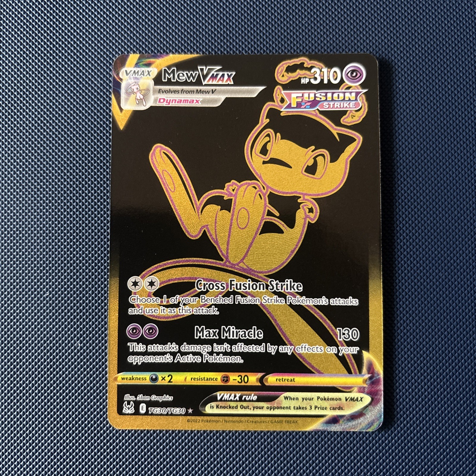 Pokémon TCG - Lost Origin - Mew VMax TG30/TG30 Pokémon TCG - Lost Origin - Mew VMax TG30/TG30