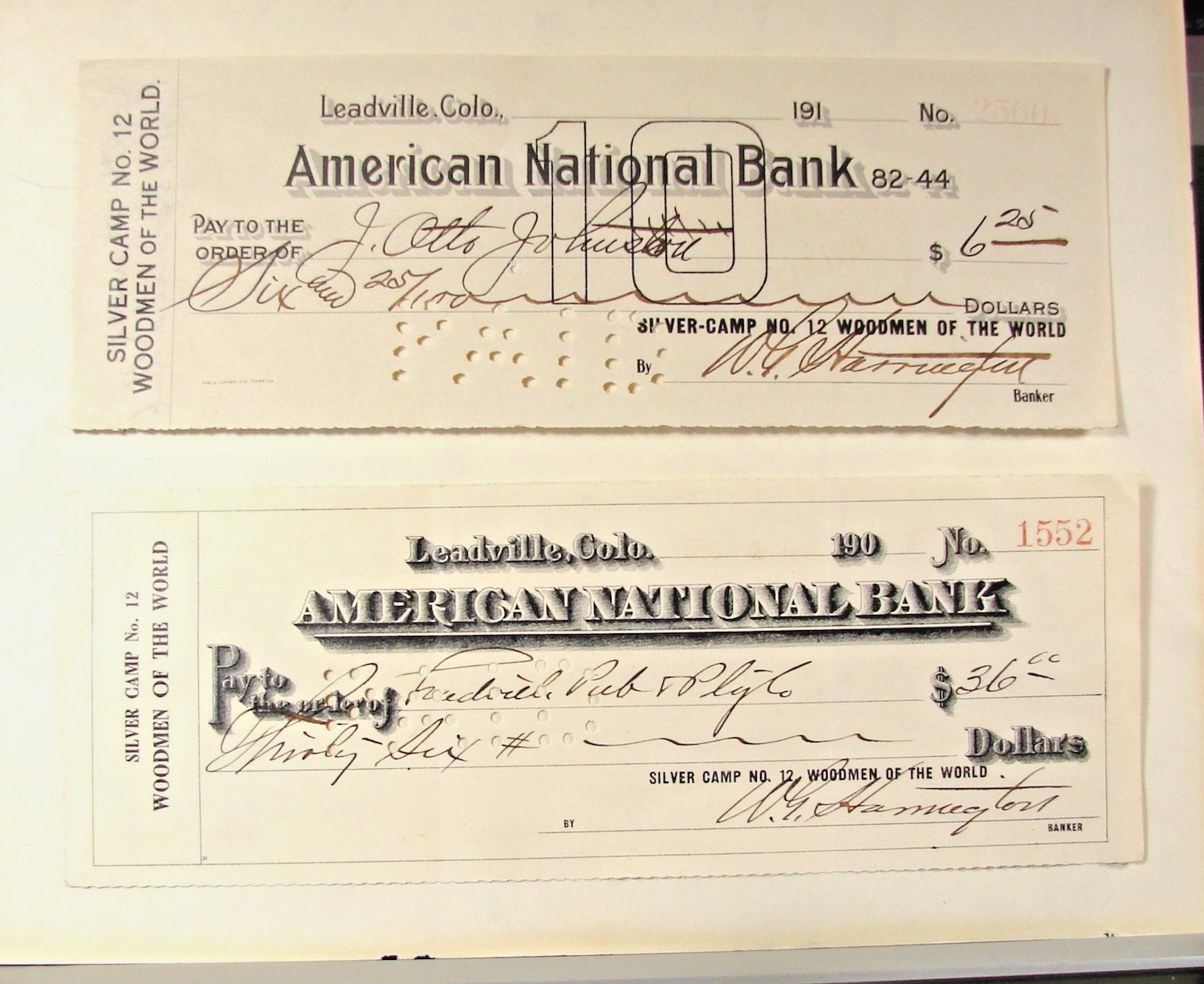 2-Leadville, Co. American Nat. Bank--