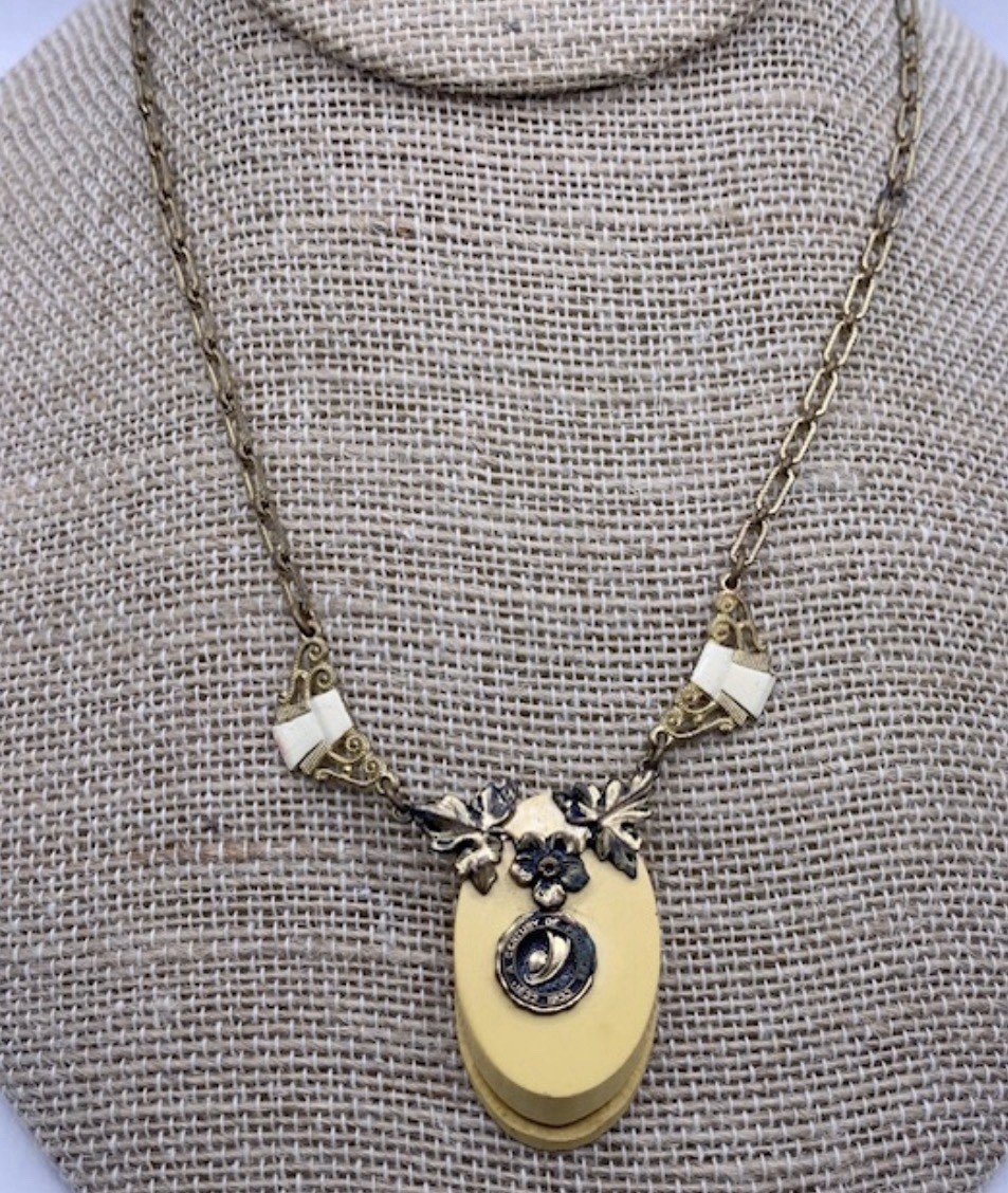 Vintage 1933 Chicago World’s Fair Necklace Art Deco Jewelry