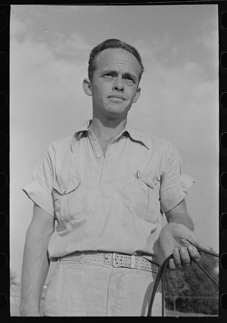Lake Dick Arkansas 1938 Member Lake Dick Cooperative Association FSA Portrait