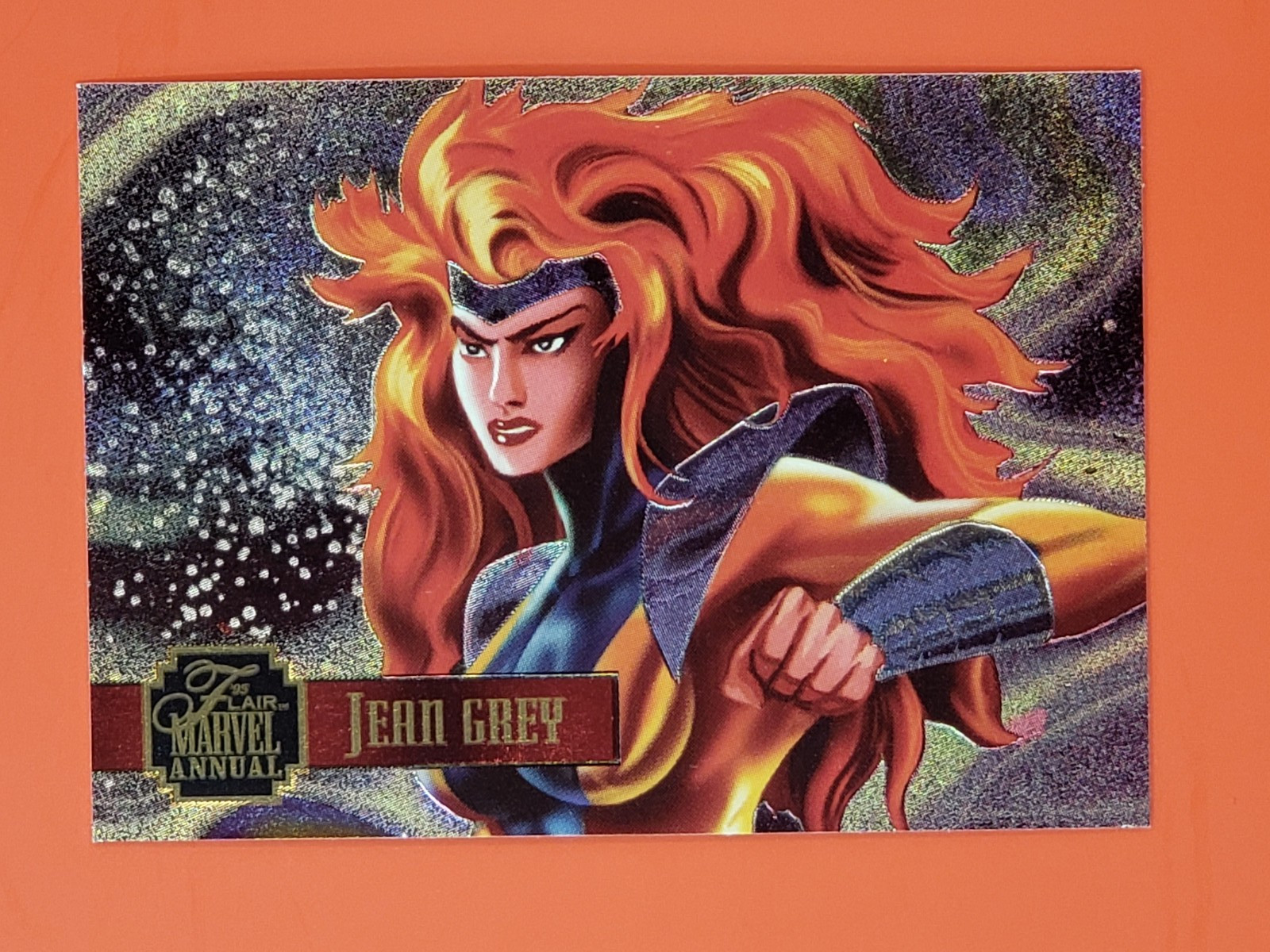 1995 Fleer Flair Marvel Annual - Jean Grey Power Blast #7