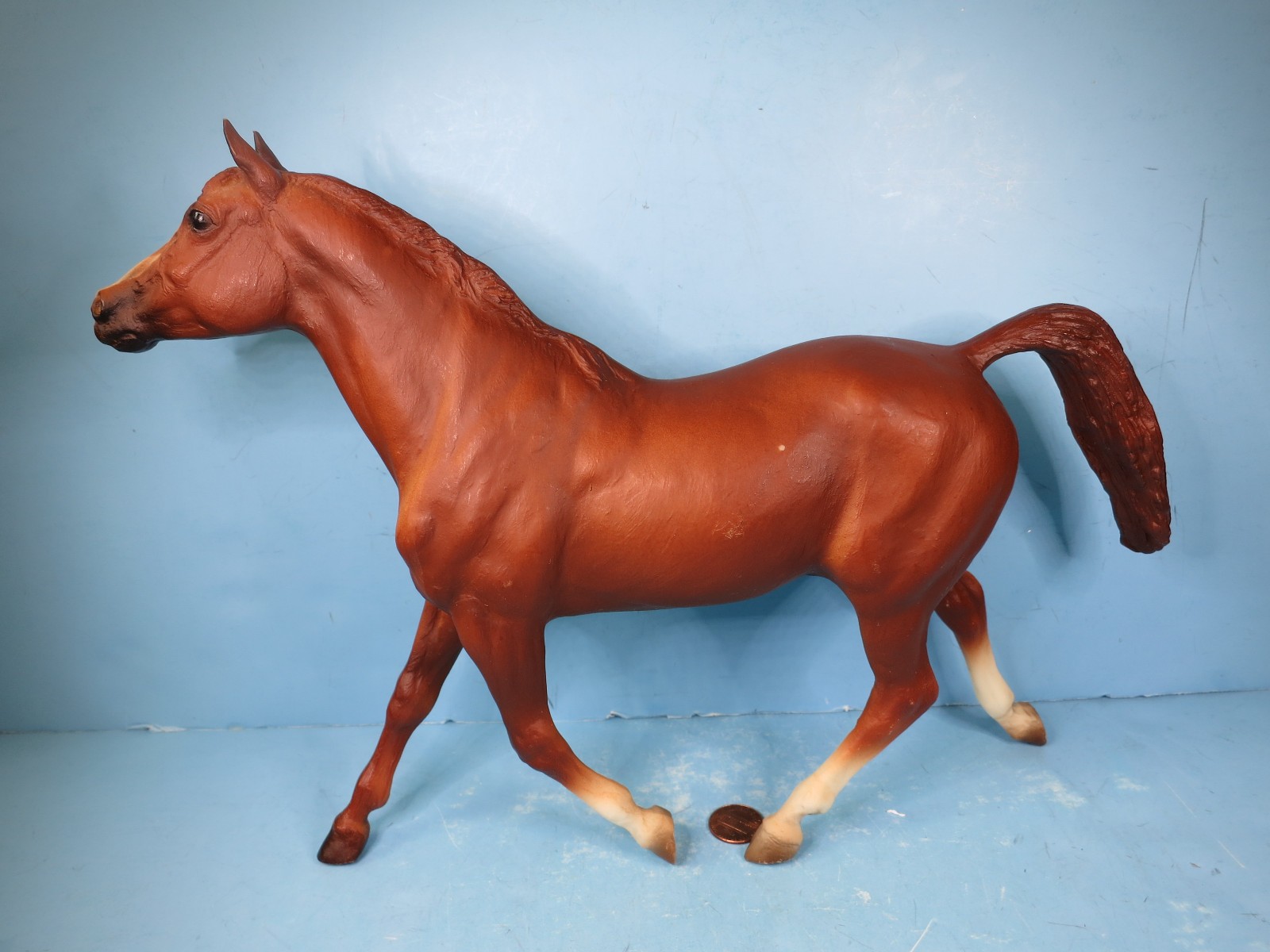 BREYER TRADITIONAL-Samsung Woodstock Westphalian-1996-1998-Morganglanz Mold-USED