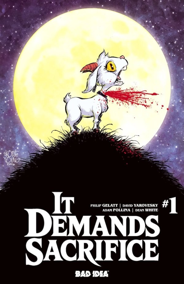 It Demands Sacrifice #1 CVR D Skottie Young Foil VAR Pre Order 10/7/26 BAD IDEA