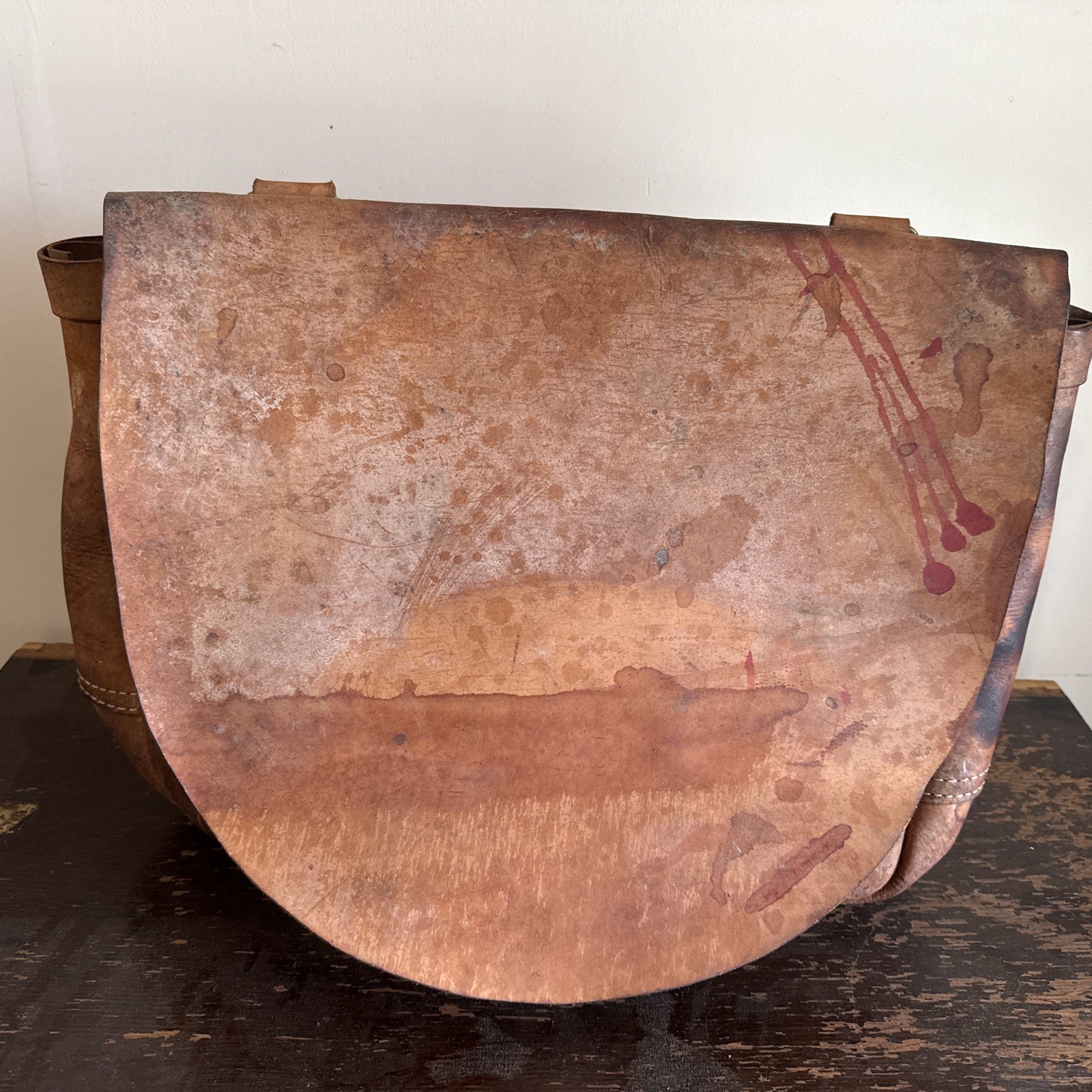 Vintage US Postal Service Leather Bag W/ Shoulder Strap Vintage US Postal Service Leather Bag W/ Shoulder Strap