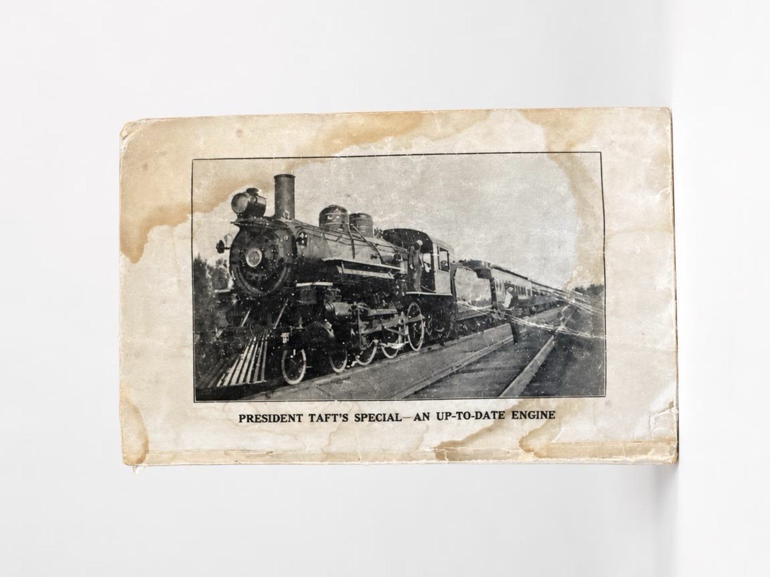 1910 'President Taft's Special' Train Booklet