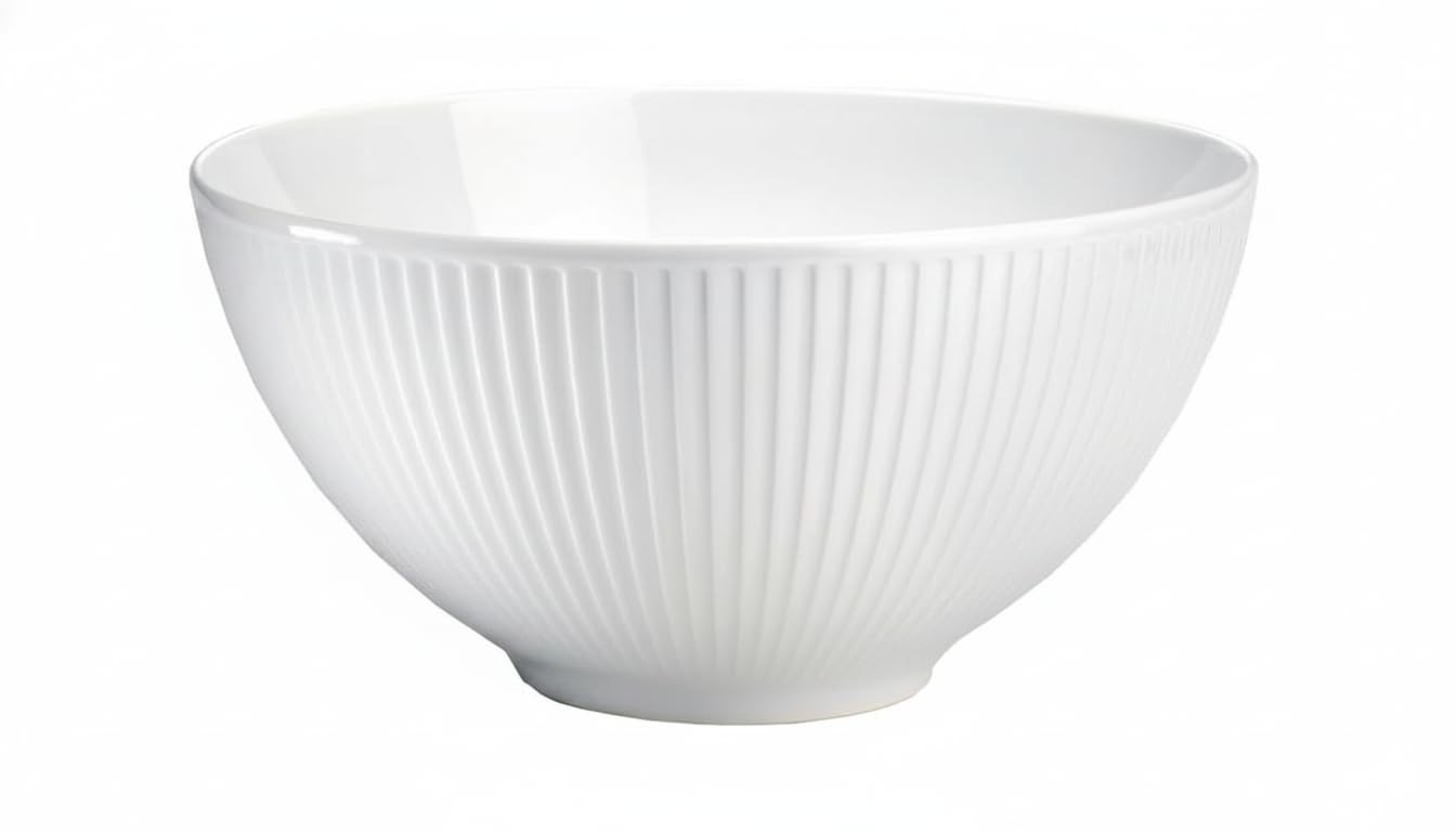 Pillivuyt 174225BL Plisse Serving Bowl - 2.5 Quart - 9/75 Inch, Red Pillivuyt 174225BL Plisse Serving Bowl - 2.5 Quart - 9/75 Inch, Red