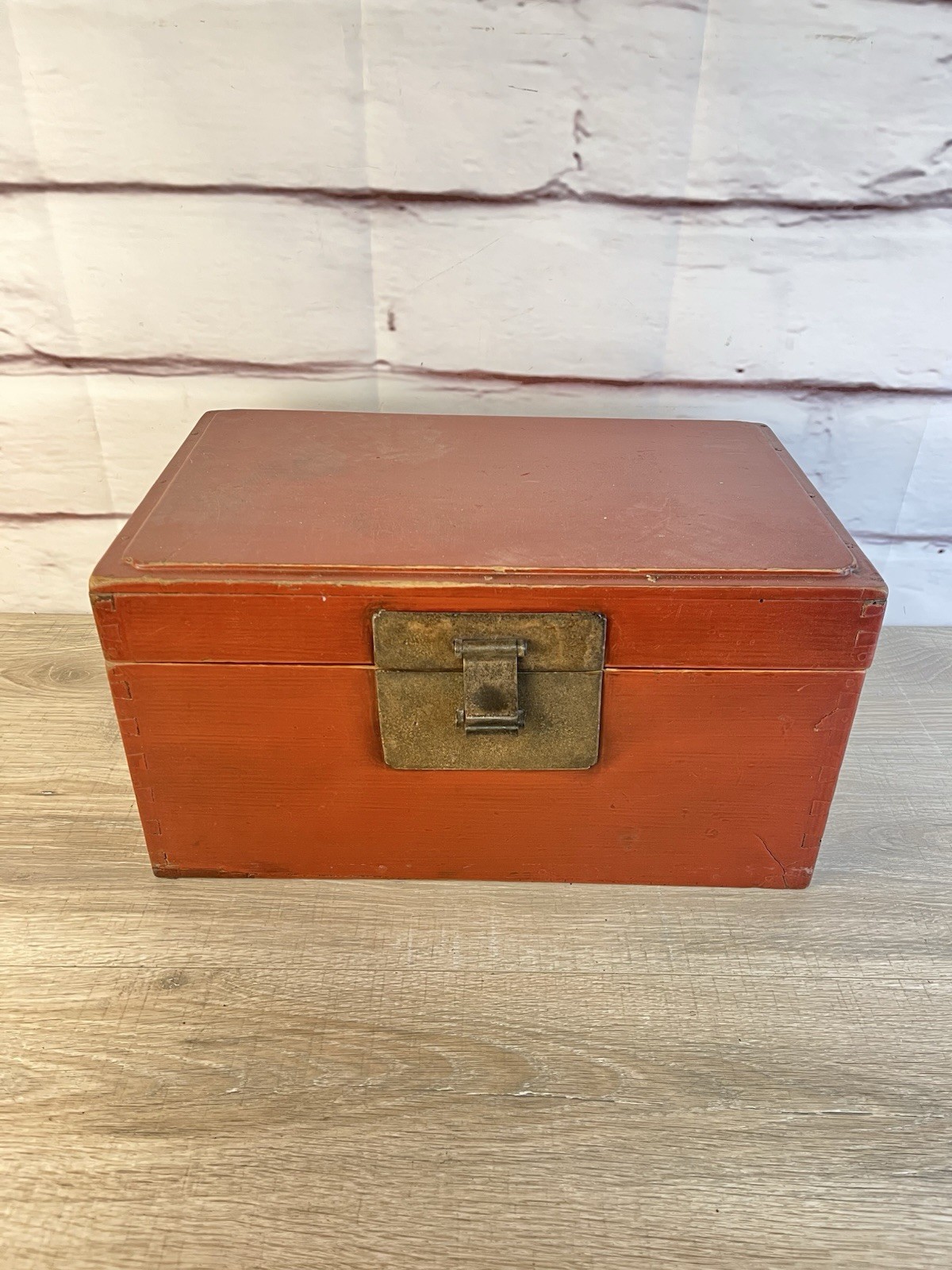 ATQ Chinese Red Lacquered Box