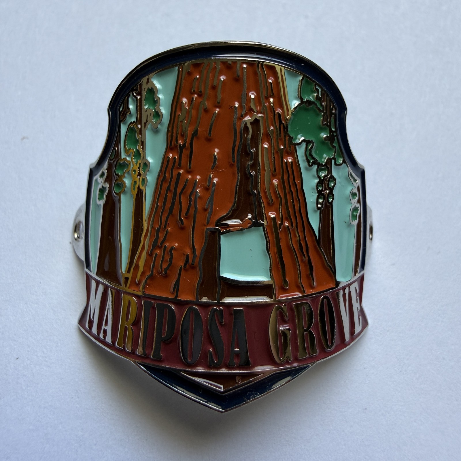 Mariposa Grove Yosemite Giant Sequoias Hiking Stick Medallion CA Souvenir