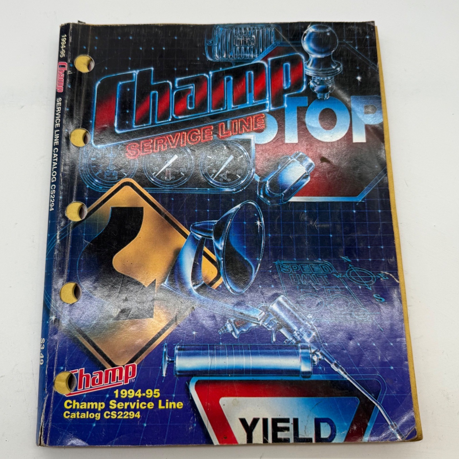 Vintage 1994-95 Champ Service Line Catalog & 1996 Dealer Price List CS2294