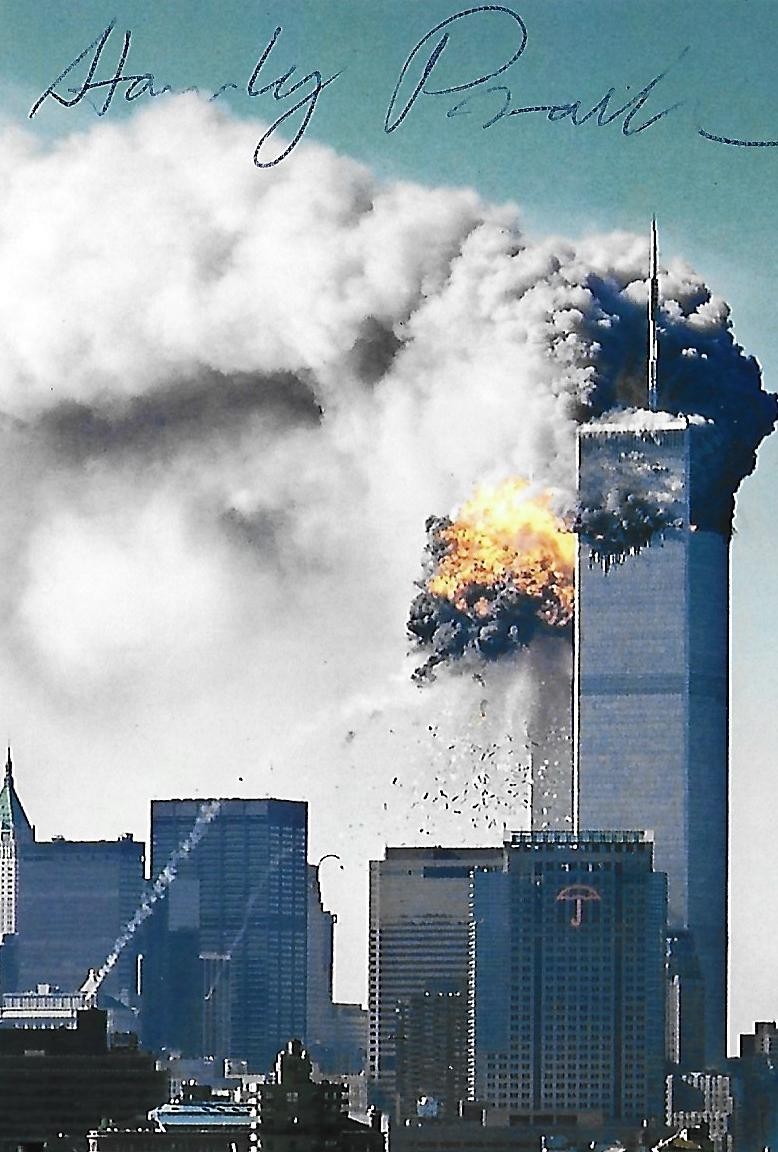 Stanley Praimnath signed 4x6 photo 9/11 Survivor Historical Rare COA LOOK