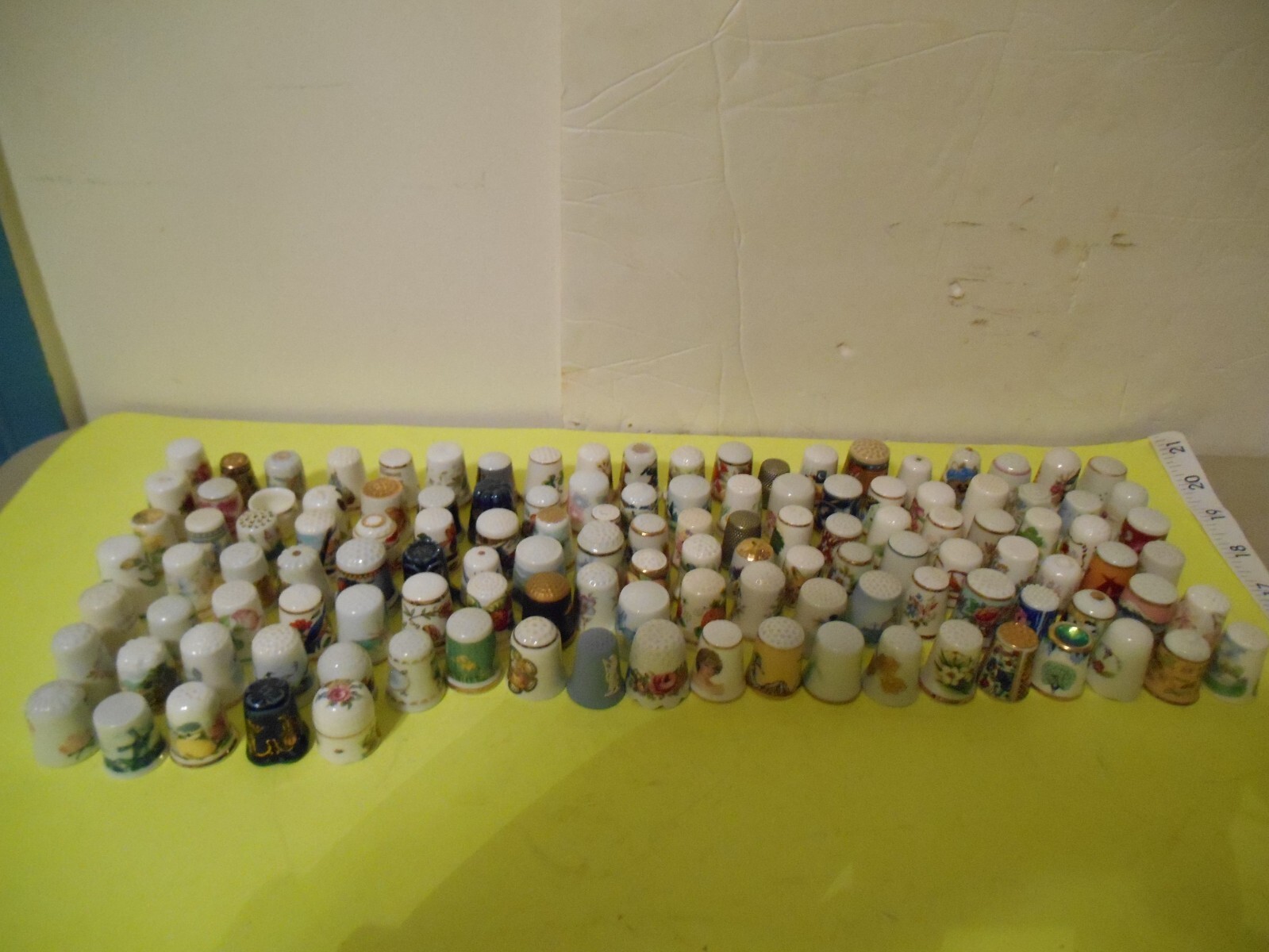 125 PCS Sewing Thimbel Collection Mint Condition