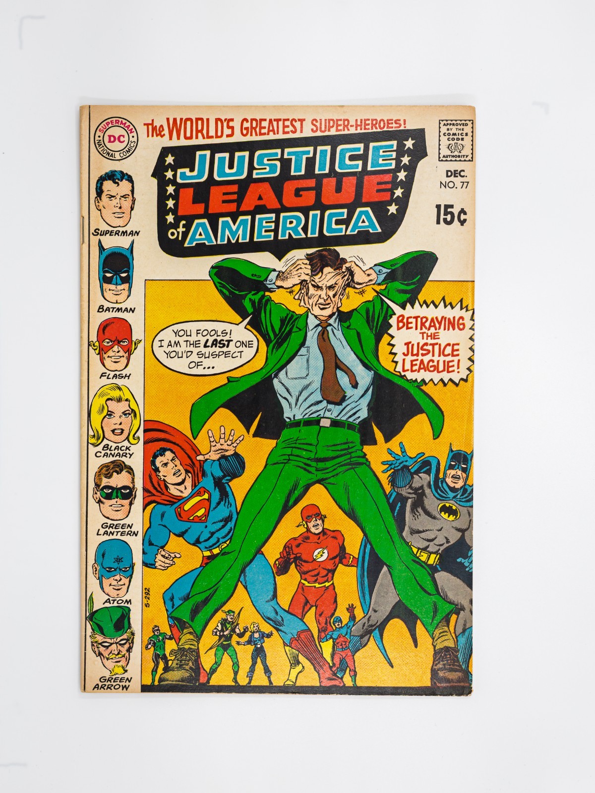 Lot of 10 Justice League of America #77 79-82 84 87-90 DC Comics All VG+ Lot of 10 Justice League of America #77 79-82 84 87-90 DC Comics All VG+