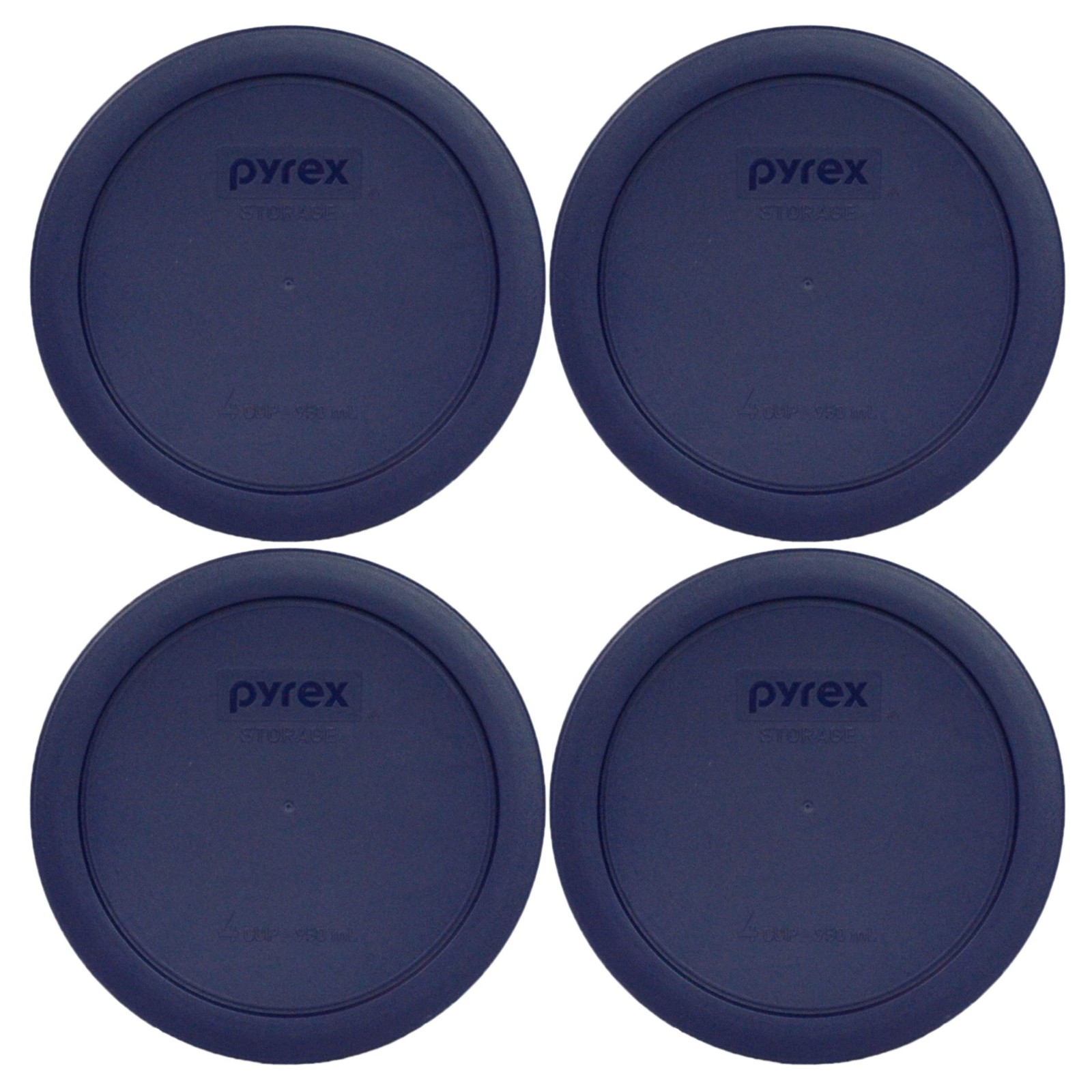 Pyrex Bundle - 4 Items: 7201-PC 4-Cup Blue Plastic Food Storage 4 cup, Pyrex Bundle - 4 Items: 7201-PC 4-Cup Blue Plastic Food Storage 4 cup,
