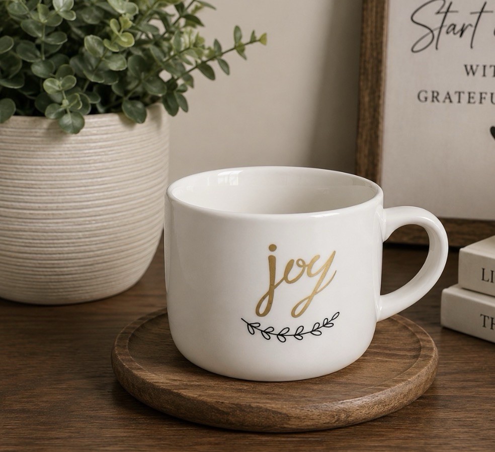 Design Pac “Joy” Coffee Mug Design Pac “Joy” Coffee Mug