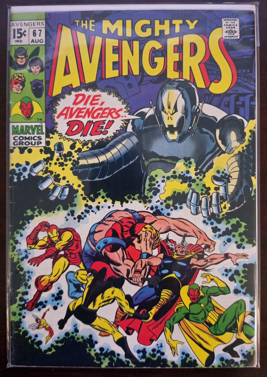 The Avengers #67 FN Ultron (Marvel Comics August 1969) The Avengers #67 FN Ultron (Marvel Comics August 1969)
