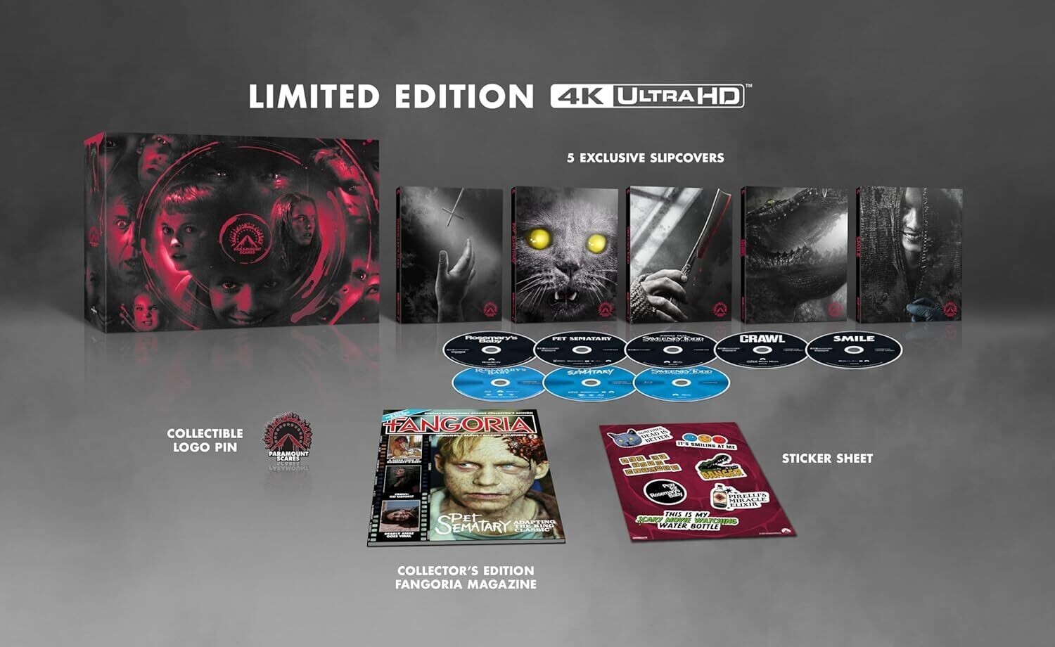 Paramount Scares (2023) | Vol. 1 Ltd Edition 4K Blu-ray + Digital | First Print