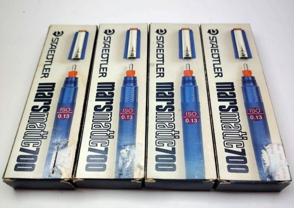 1x Vintage STAEDTLER Marsmatic 700 ISO 0.13 Technical Pen Germany w/ Box
