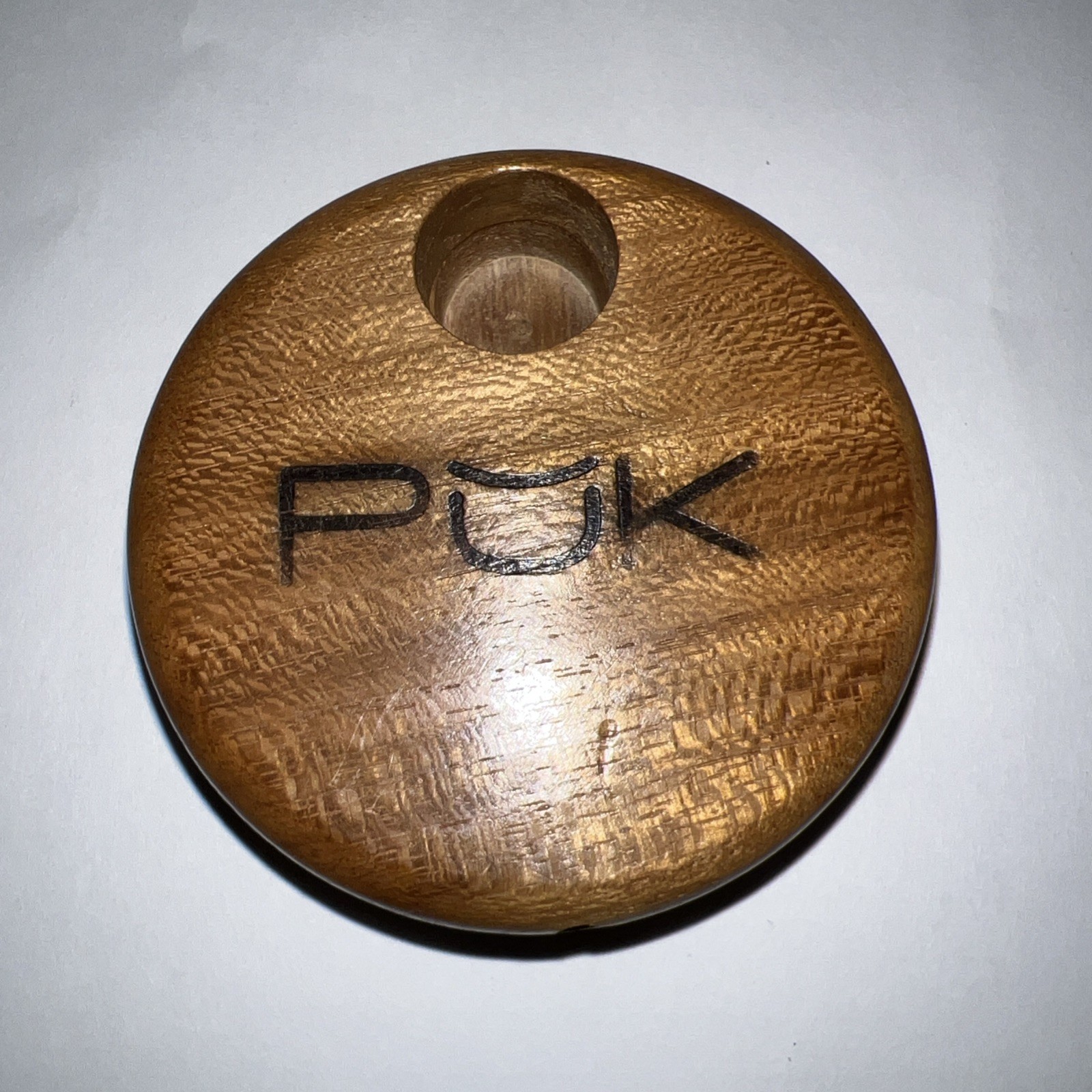 Original Wood PUK Pipe Glued Magnet 6 Bowls Turn To Burn From Hemptations