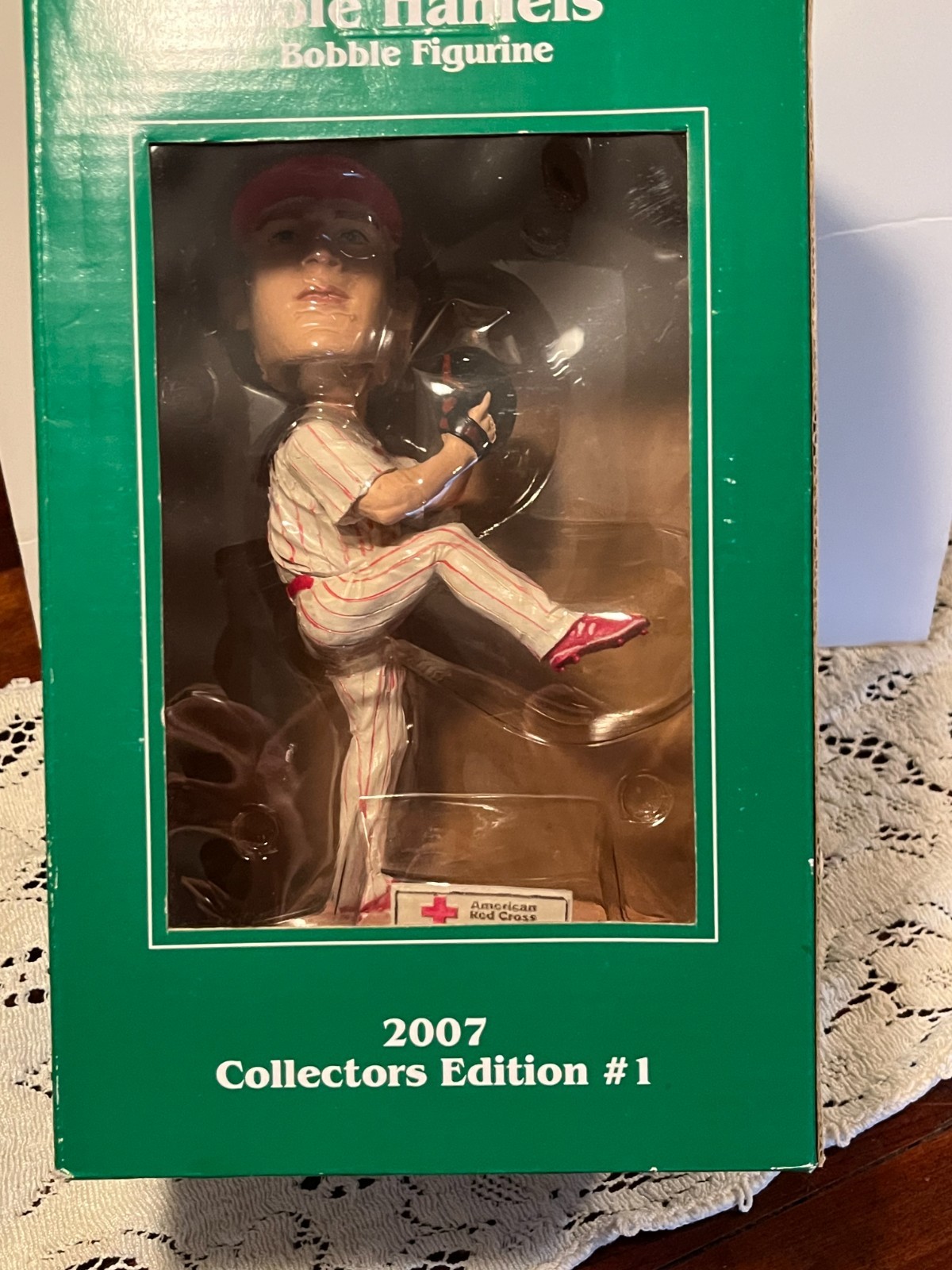 NEW 2007 Philadelphia Phillies Cole Hamels Bobble Figurine BOBBLEHEAD