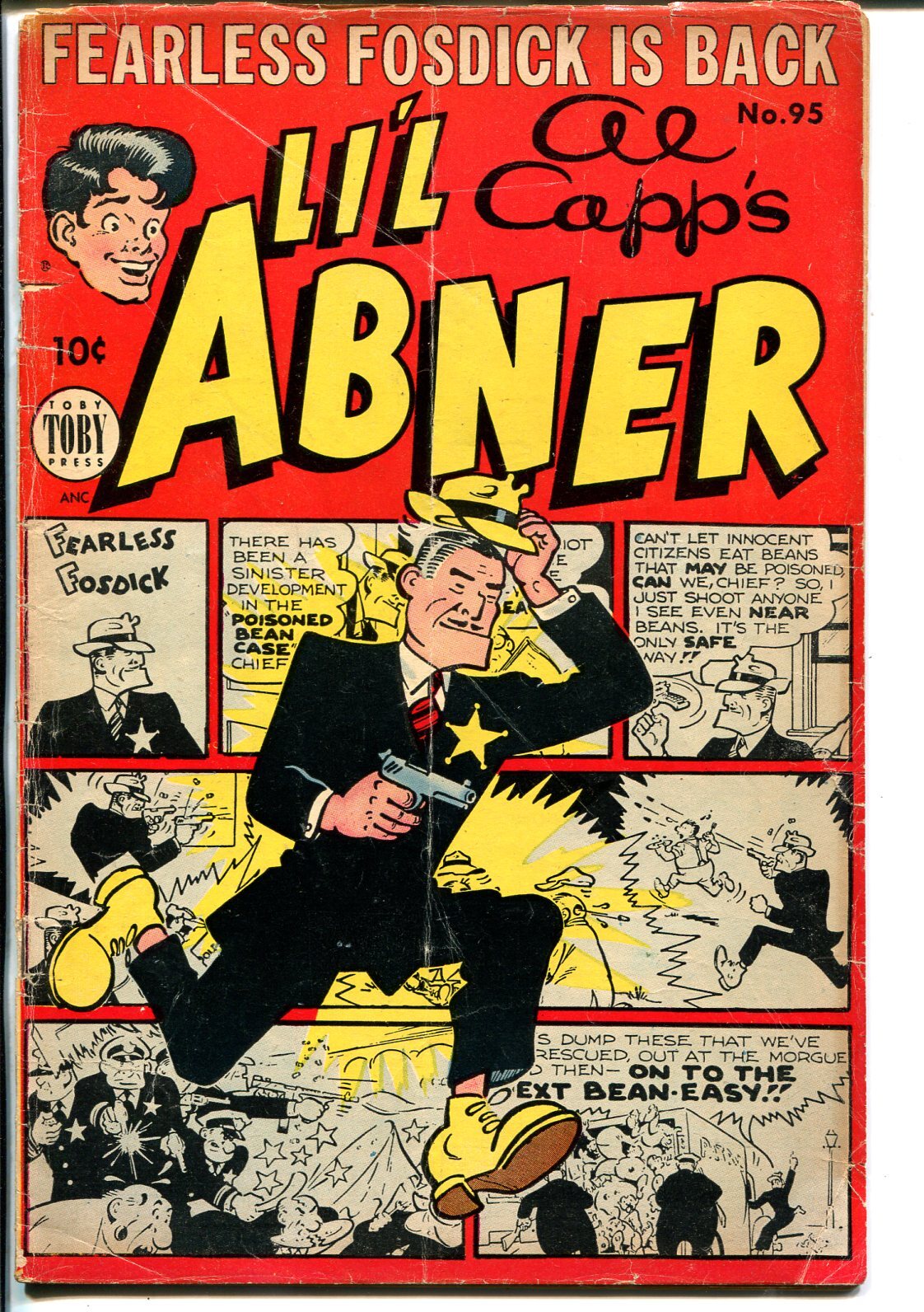 LI\'L Abner #95  1954 - Toby  -VG - Comic Book