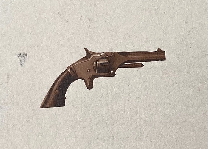 WESTERN AMERICANA - SMITH & WESSON 1 1/2 REVOLVER 2ND ISSUE PISTOL 1885 PHOTO