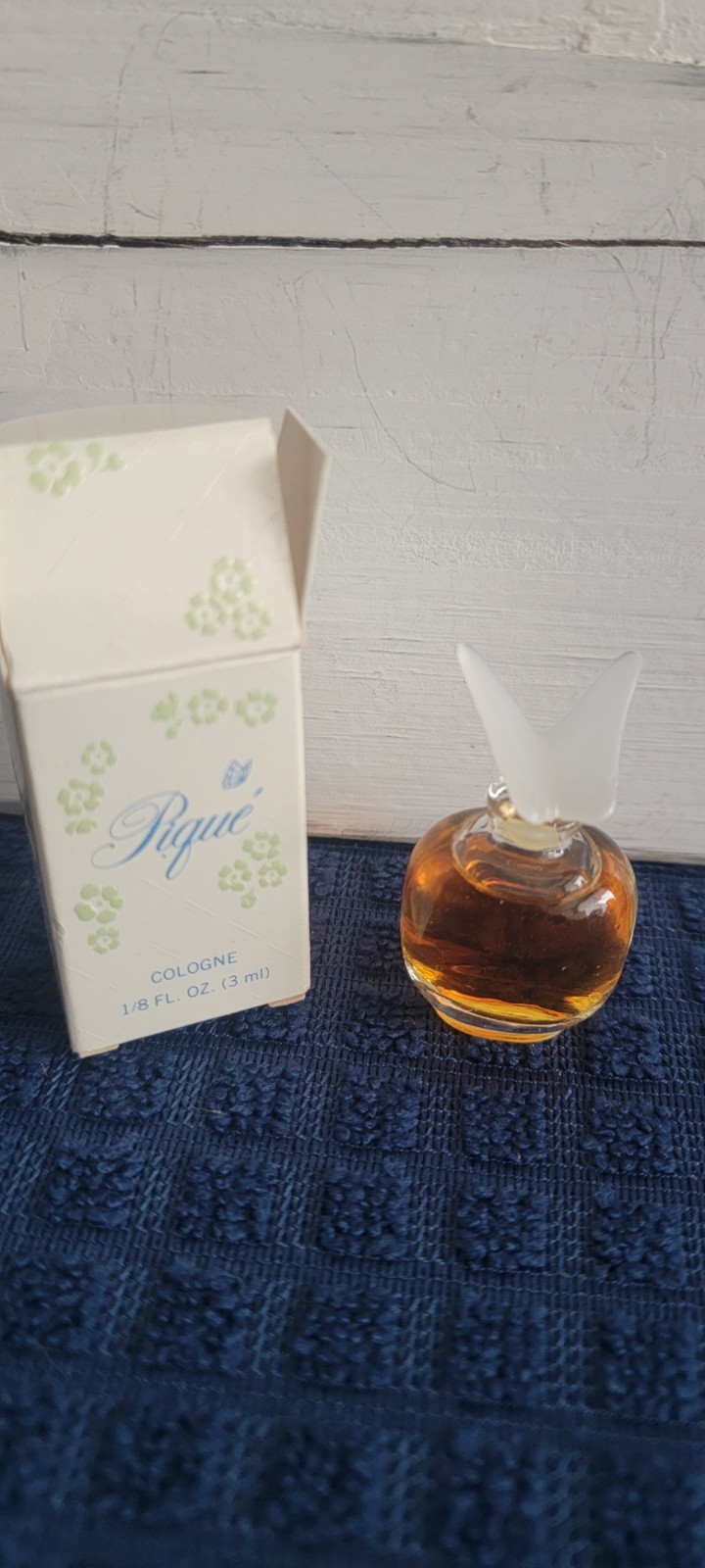 1980's Pique Cologne 1/8 fl oz New Old Stock