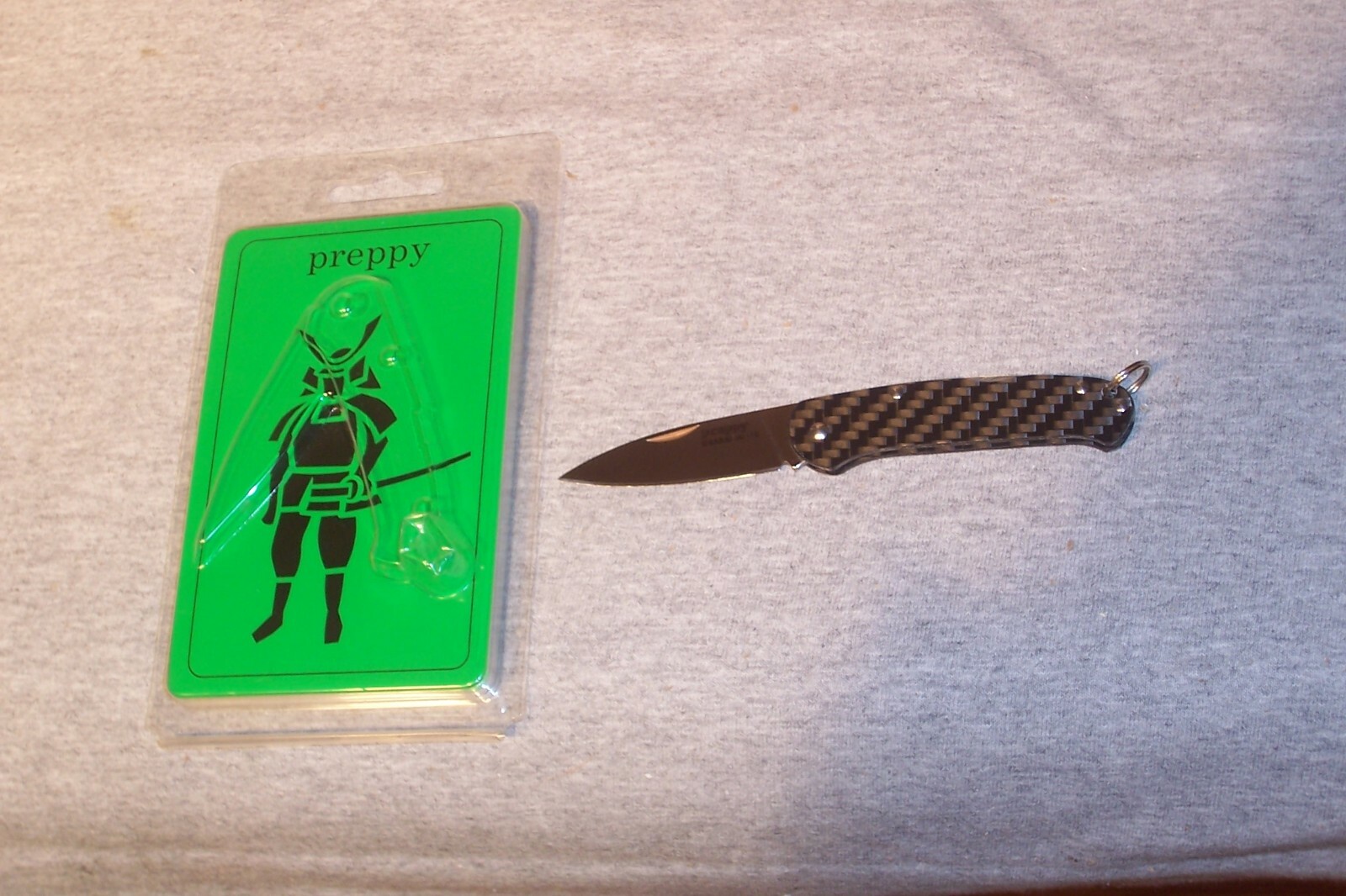 G-SAKAI PREPPY CARBON FIBER HANDLE VG-10 LOCK BACK KNIFE MADE IN SEKI JAPAN   
