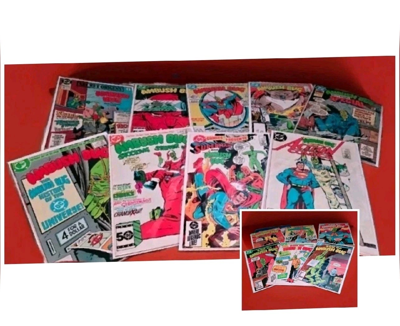 DC Comics Ambush Bug & Son of Ambush Bug Complete 15-Book Lot (1983-1990) VF/NM
