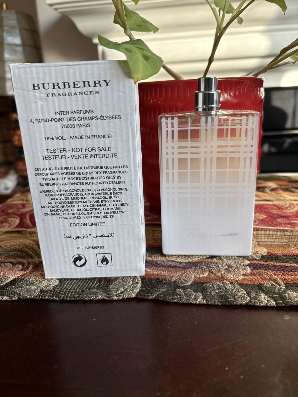 Vintage Burberry Brit SUMMER Edition 3.3 oz  EDT Spray New In White Box