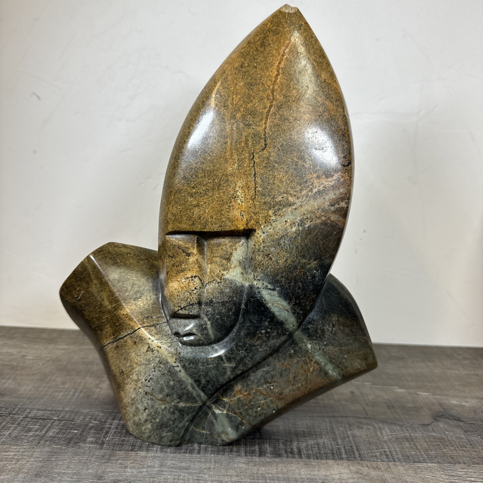 Amazing Timothy Rukodzi Shona Sculpture Zimbabwe Africa Art Signed Head Face