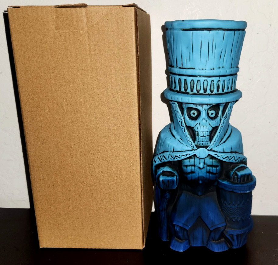 Disneyland Trader Sam’s Enchanted Tiki Bar Hatbox Ghost Tiki Mug 3rd Edition NIB