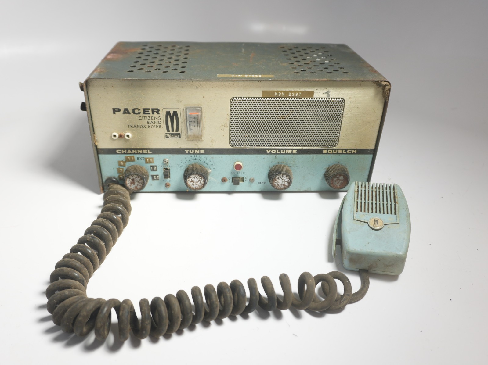 Vintage Metrotek Pacer Tube Cb Radio Citizen Band Vintage Metrotek Pacer Tube Cb Radio Citizen Band