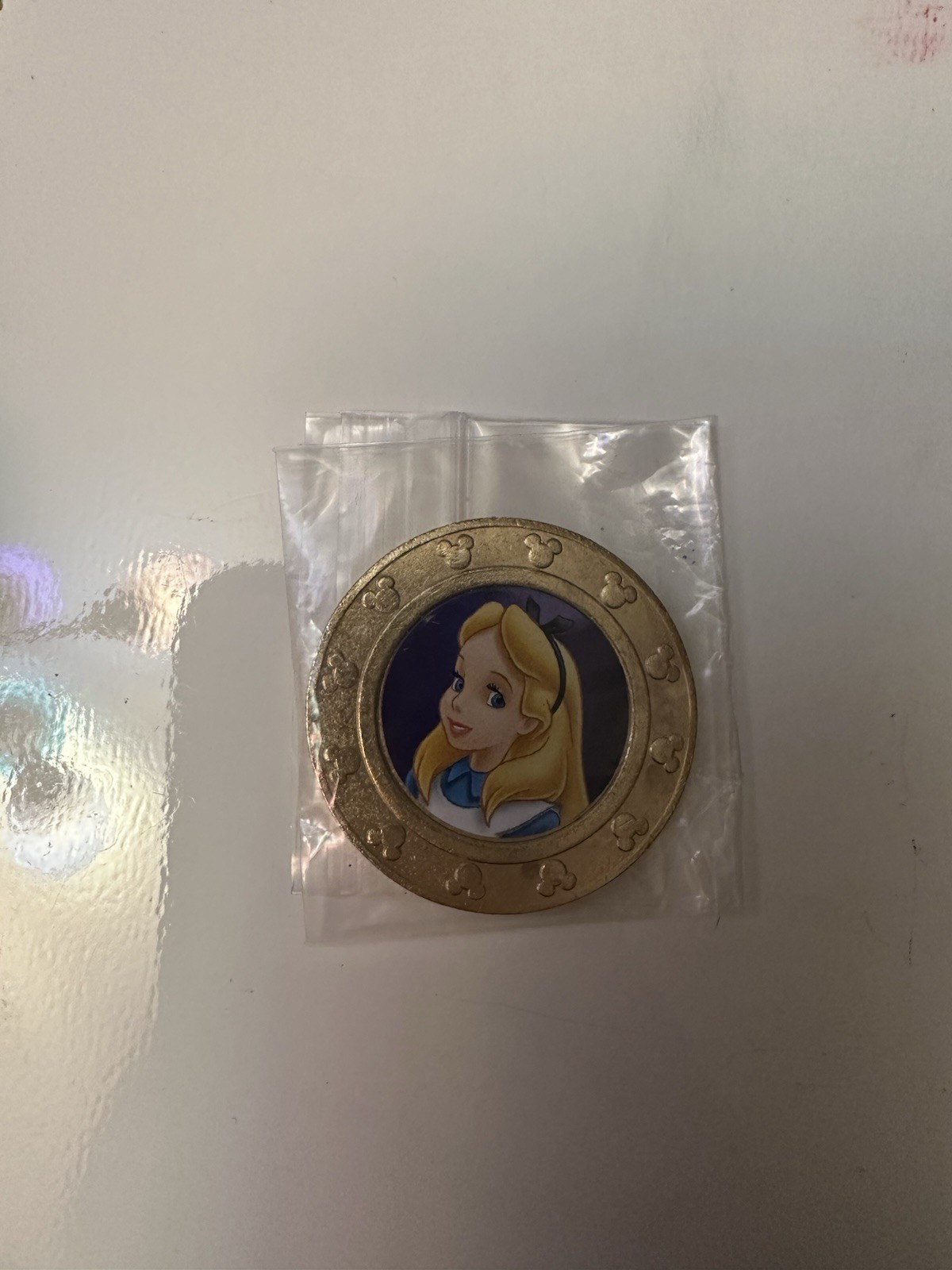 Frankford Wonder Ball Disney 100th Anniversary Alice in Wonderland Coin