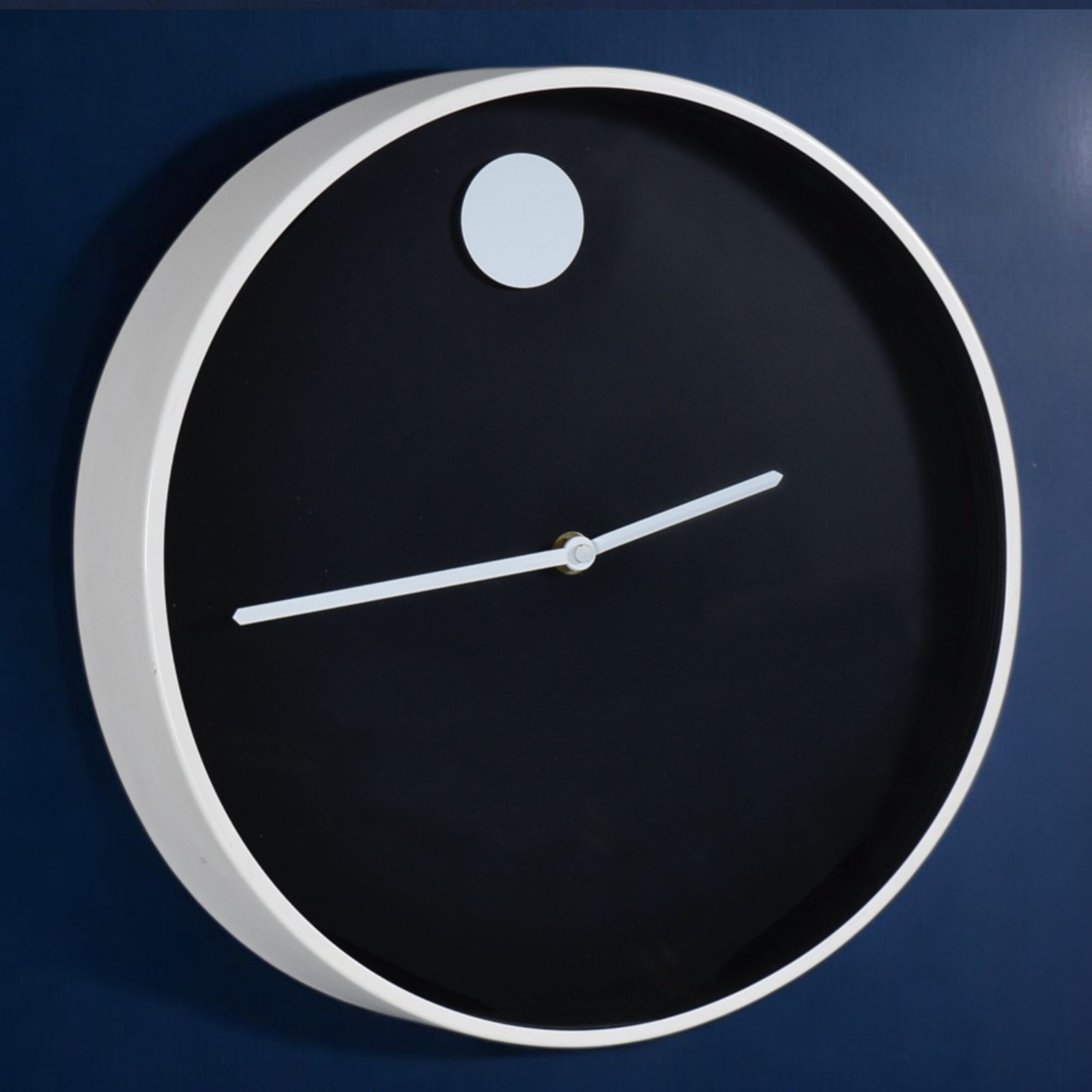 Restored 1970s Nathan George Howard Museum Wall Clock for Howard Miller