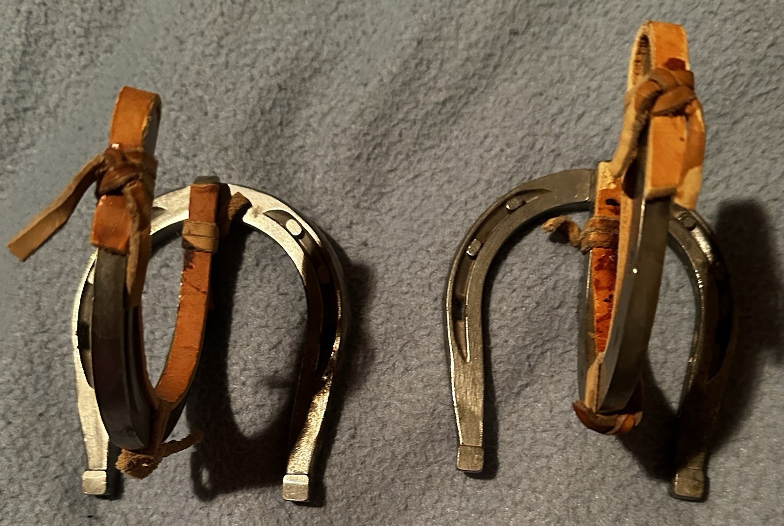 Vintage Horseshoe Wall Mounts. Set of 2
