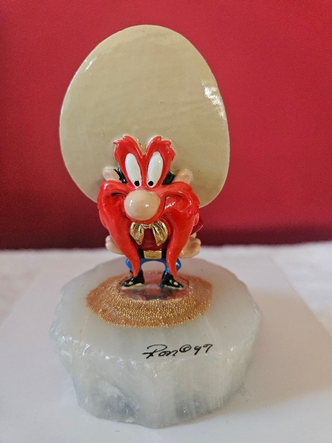RARE VINTAGE 1997 YOSEMITE SAM  LOONEY TUNES/ ARTIST PROOF / HAND SIGNED RON LEE