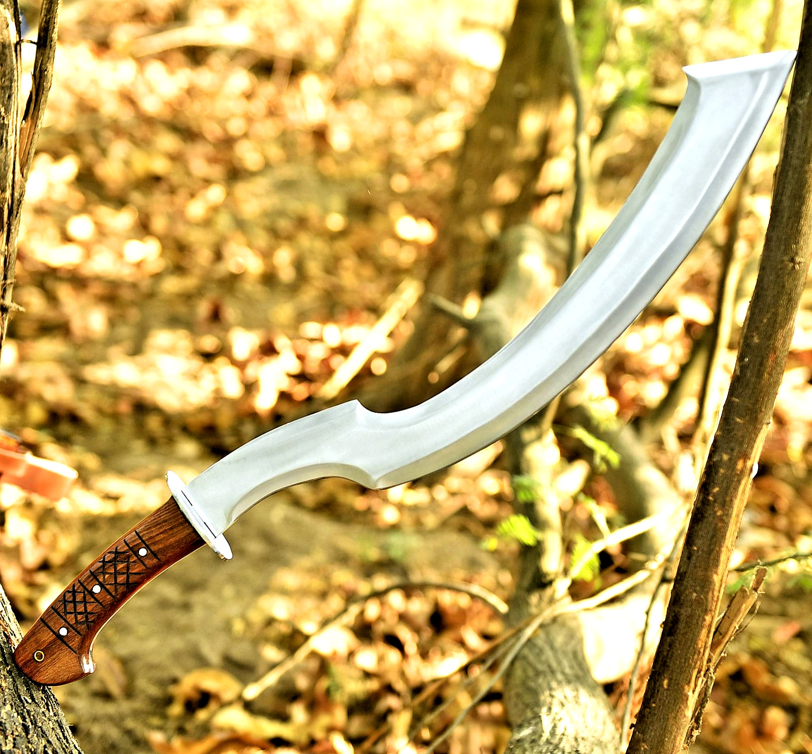 Custom HanMade Egyptian khopesh Sword  Forge High Carbon Steel Blade