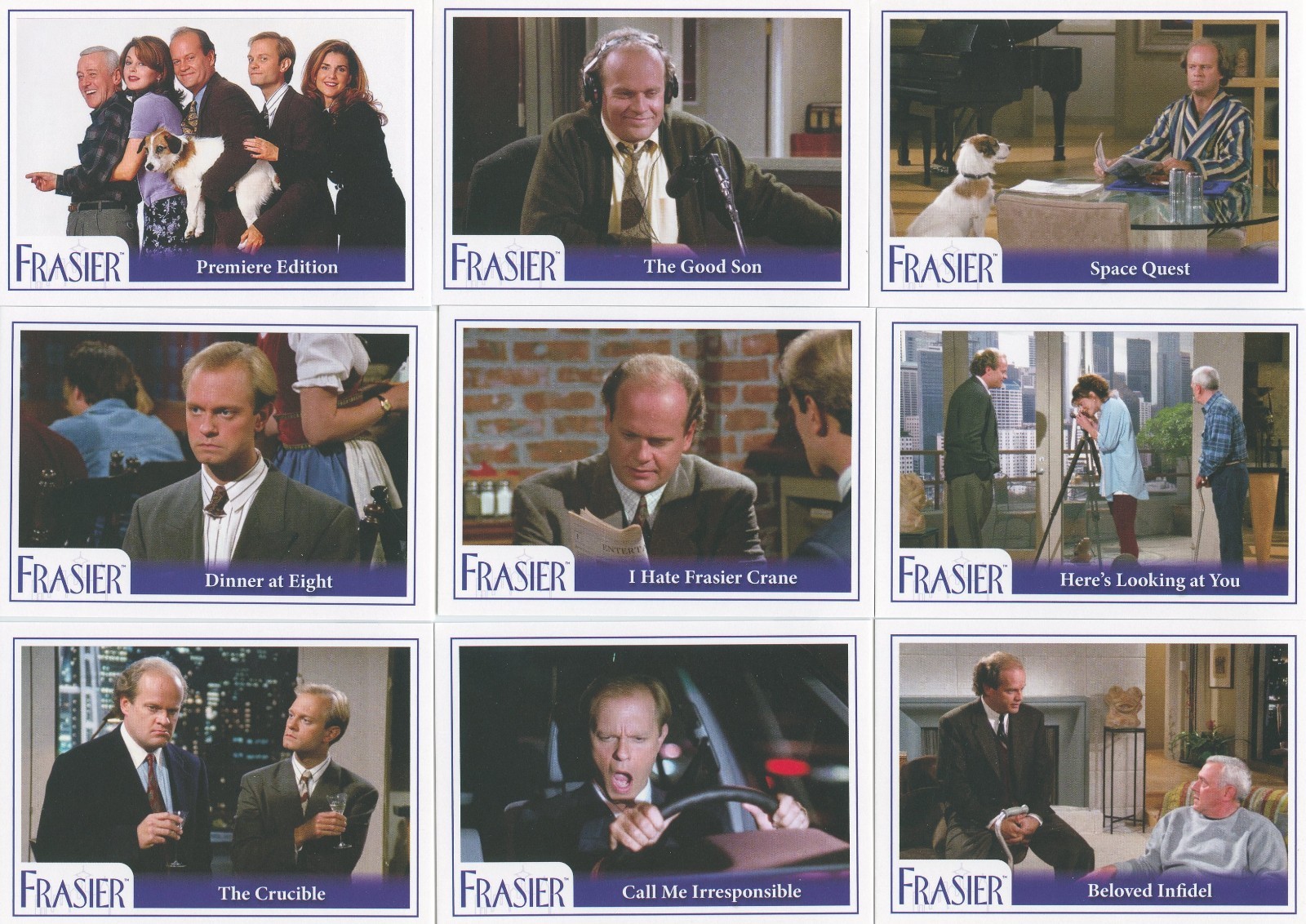 NEW 2026 Frasier Premiere Edition Complete 97 card base set + 2 empty wrappers
